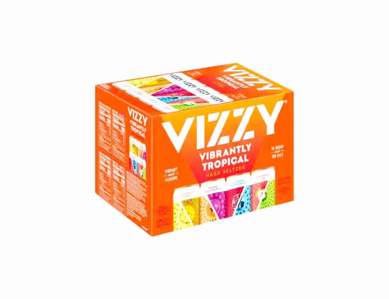 vizzy hard seltzer tropical variety pack