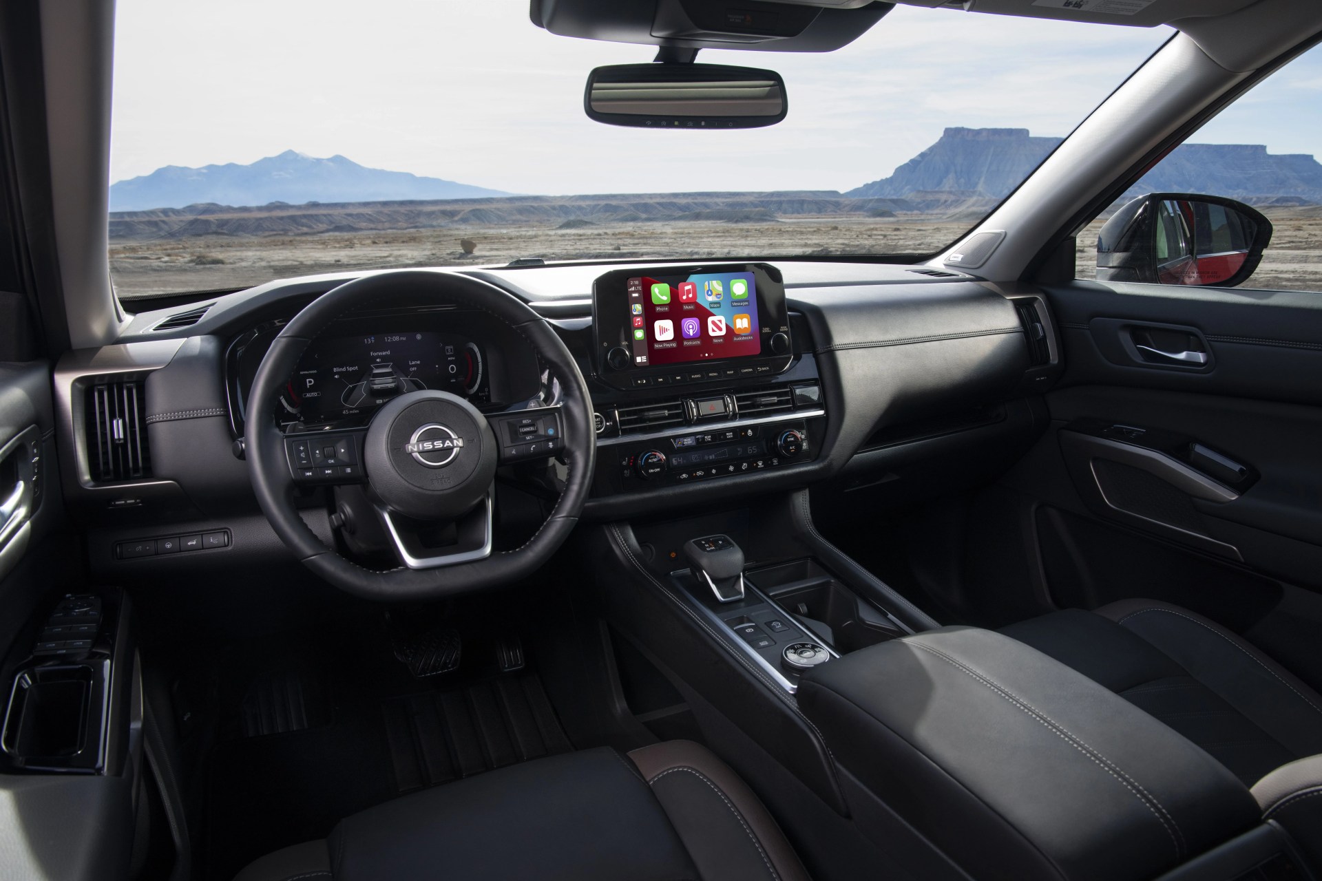 nissan pathfinder interior