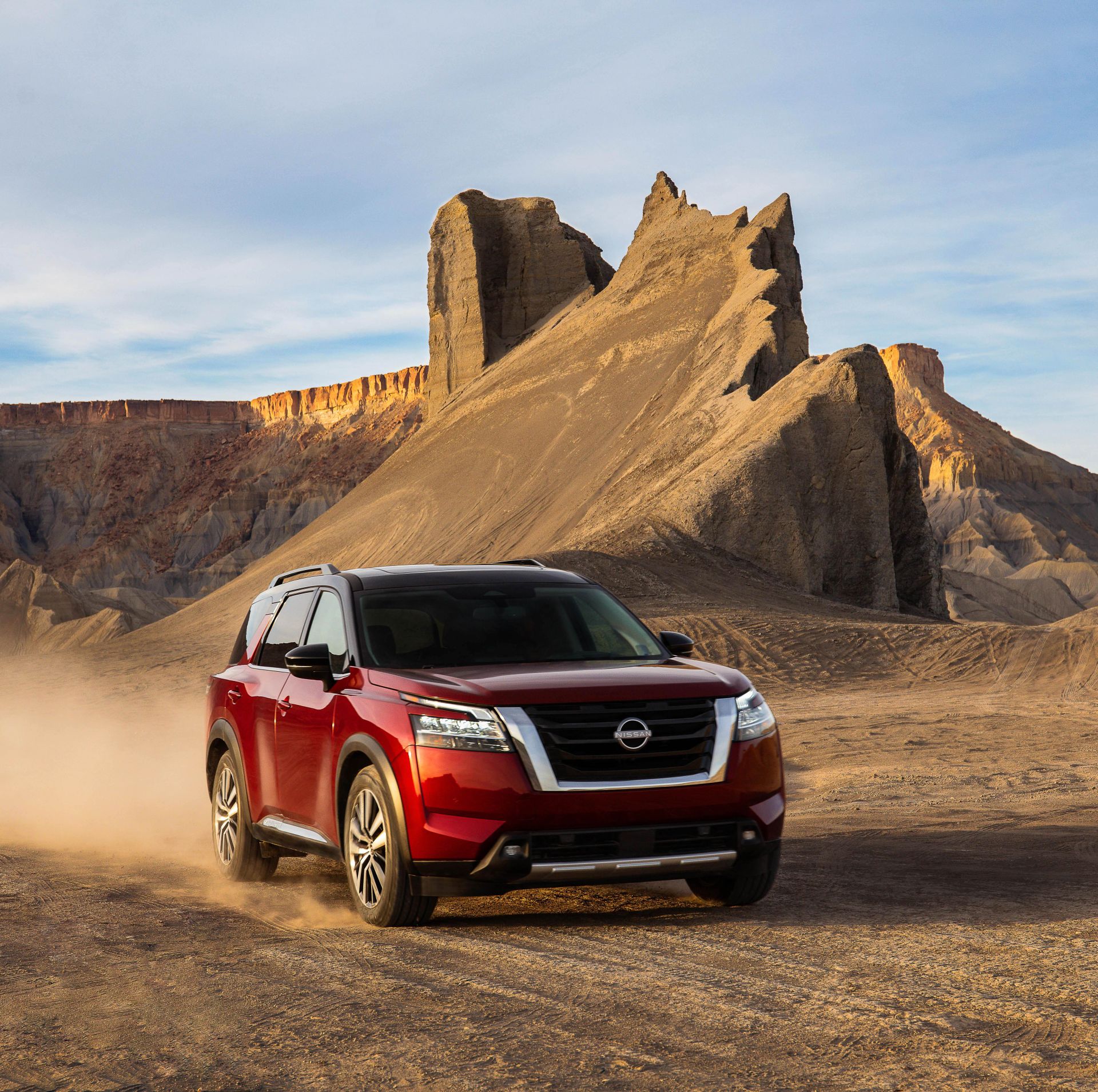 the all new pathfinder is an ideal family adventure vehicle not just in looks, but in modern capability as well every 2022 pathfinder features a 284 horsepower 35 liter direct injection v6 with 259 lb ft of torque the engine is matched with an all new 9 speed automatic transmission, which provides a smooth, strong, direct vehicle response