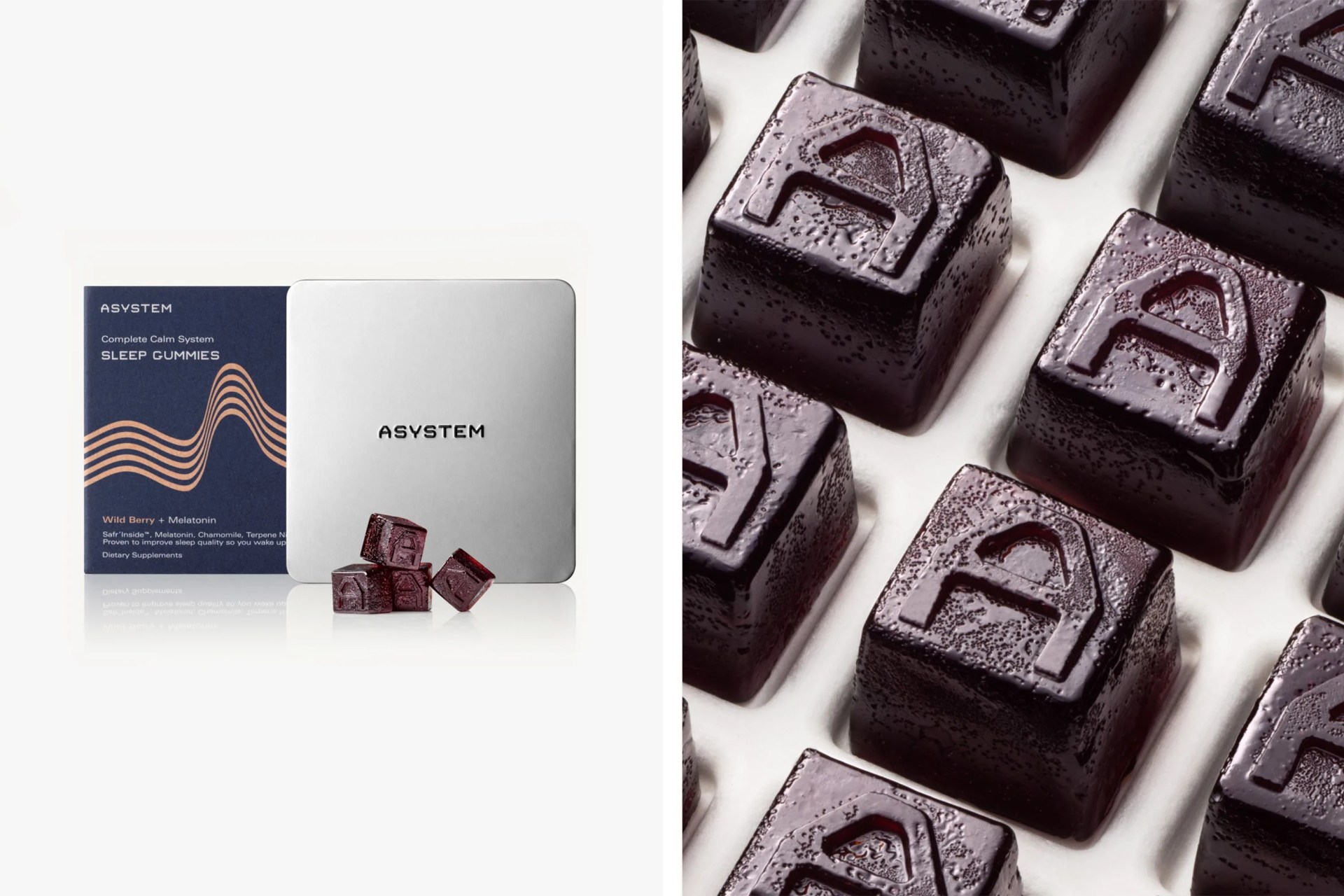 asystem sleeping gummies wild berry