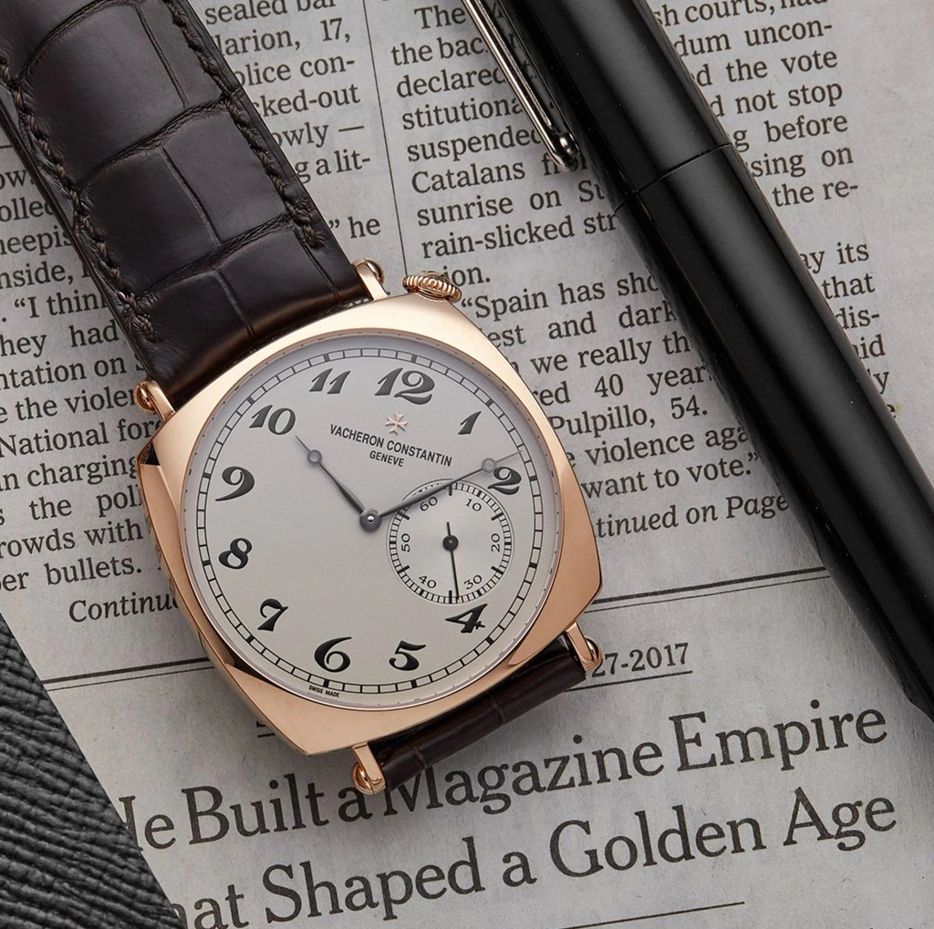 hodinkee vacheron constatine historiques american 1921 in rose gold
