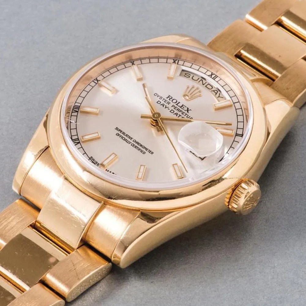 rolex oyster day date watch