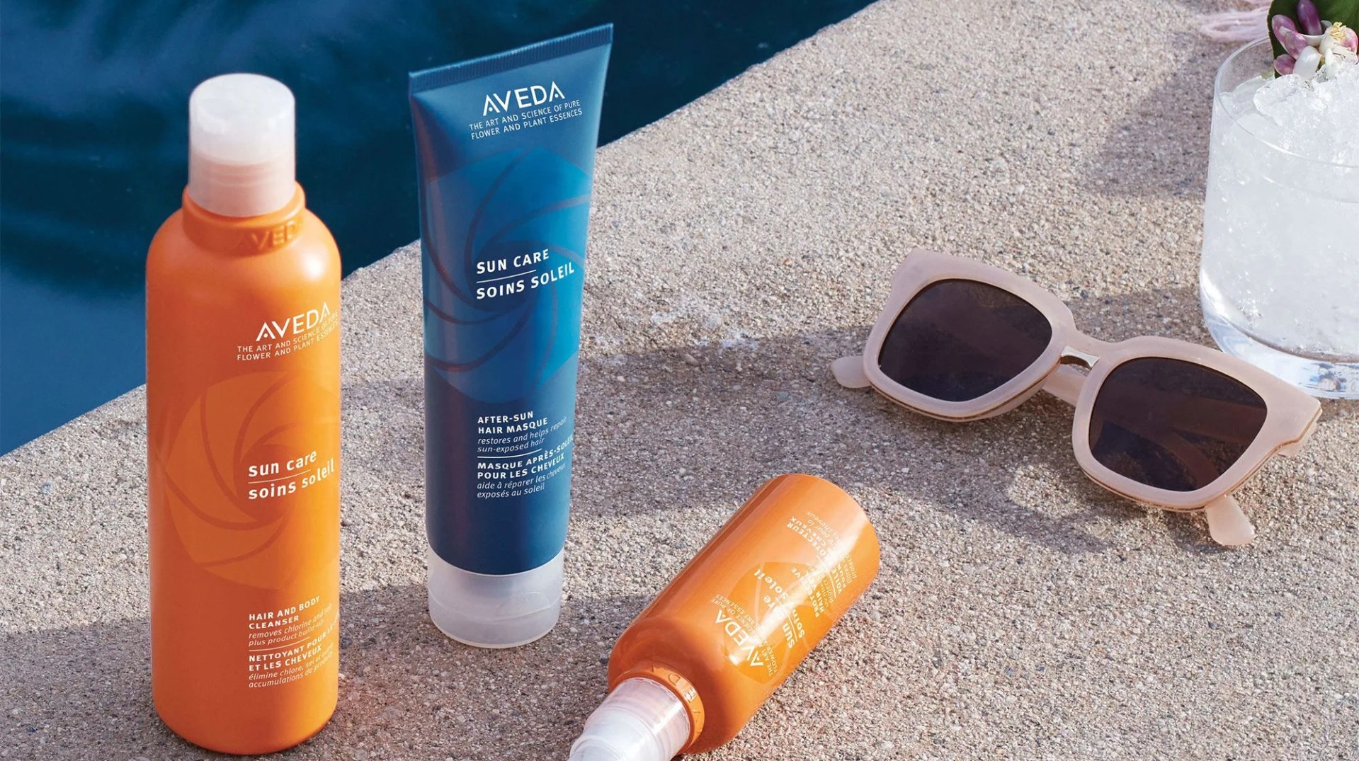 aveda sun care hair and body cleanser