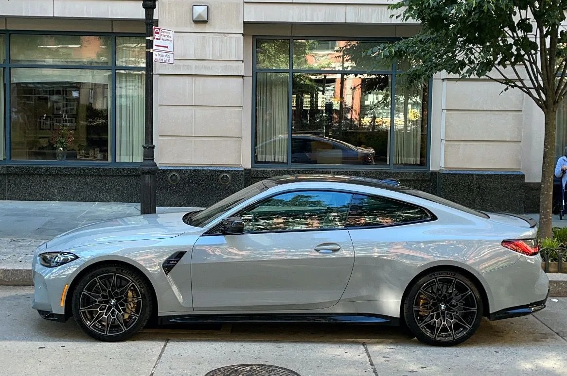 bmw m4 gray 2021
