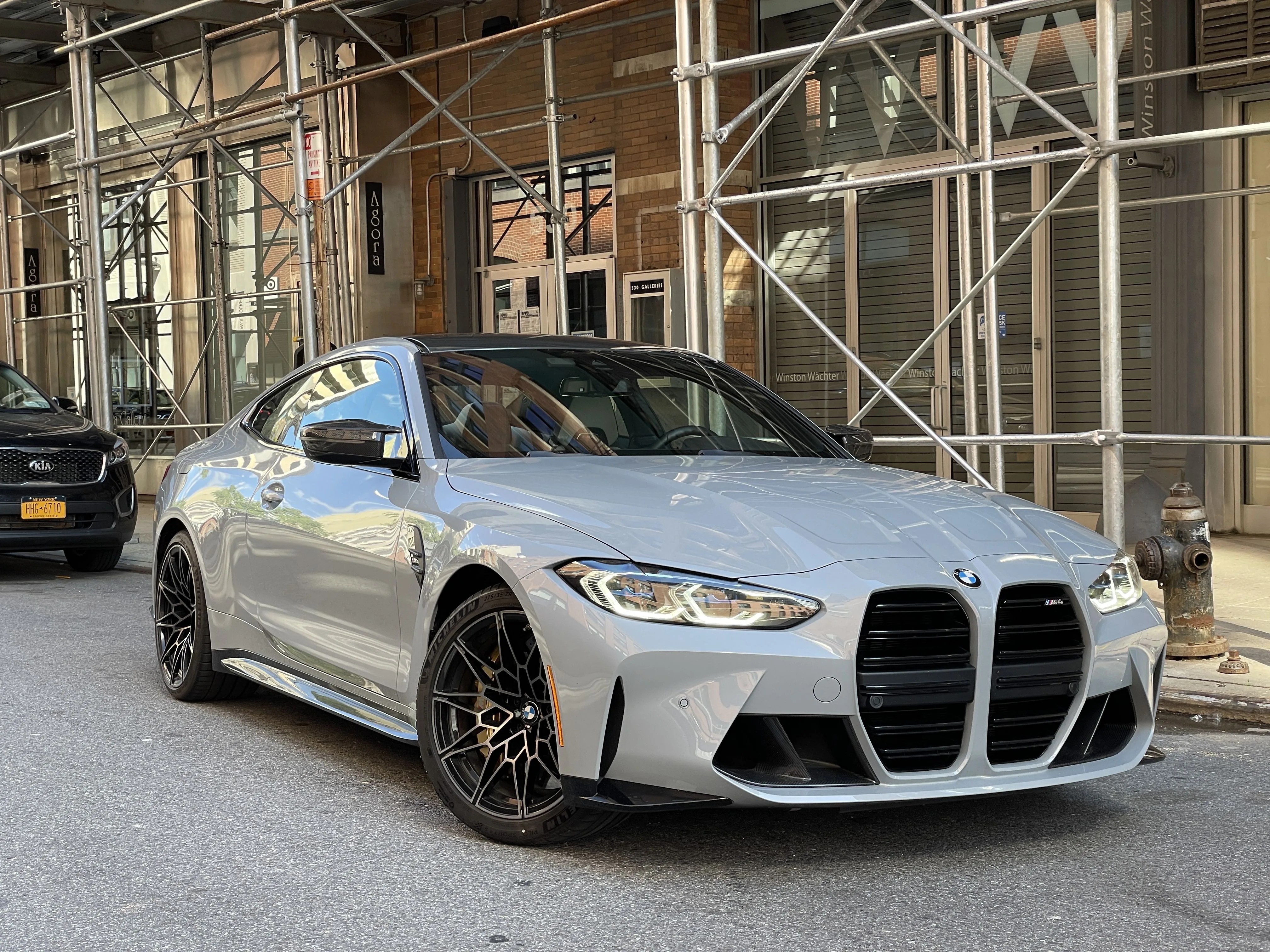 bmw m4 gray 2021