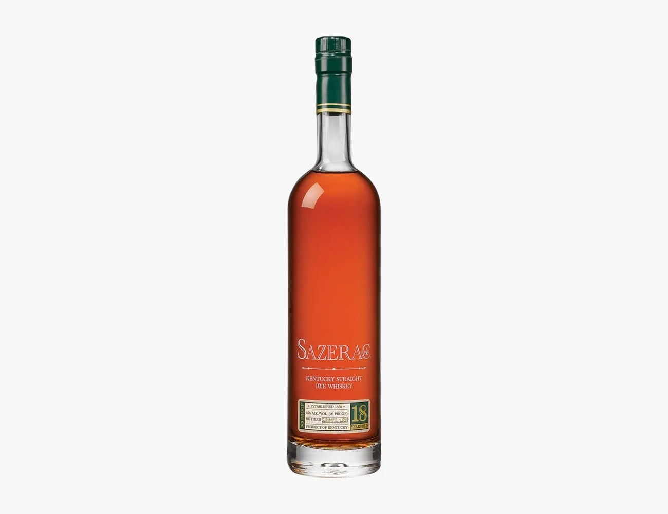 sazerac rye 18 year old