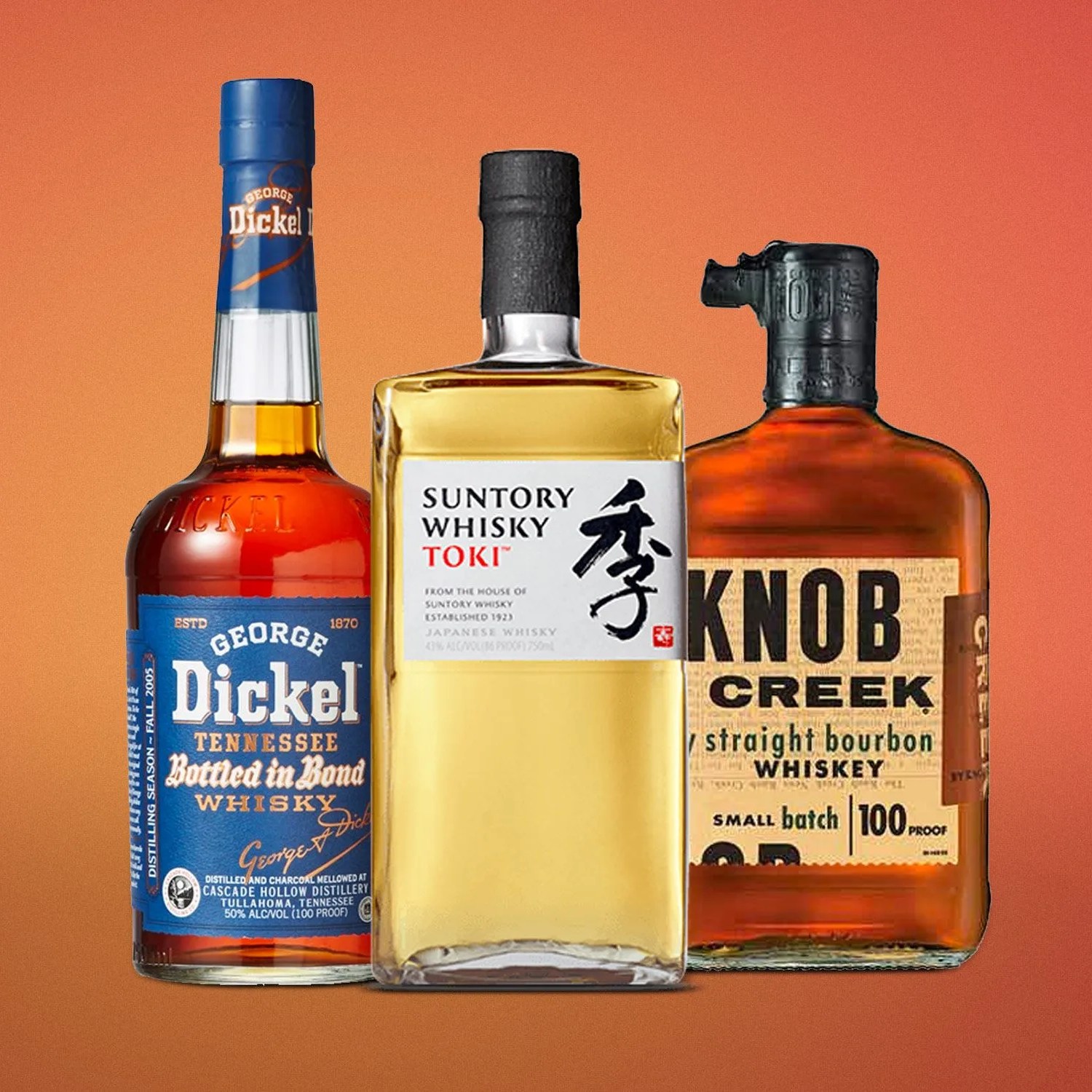 types of whiskey