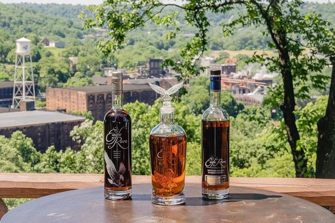 bottles of eagle rare bourbon