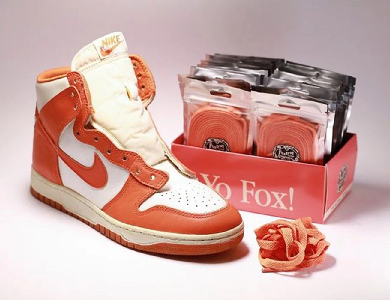 foxtrot laces and sneakers