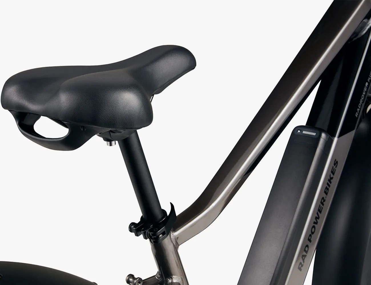 radrover 6 plus bike seat and battery