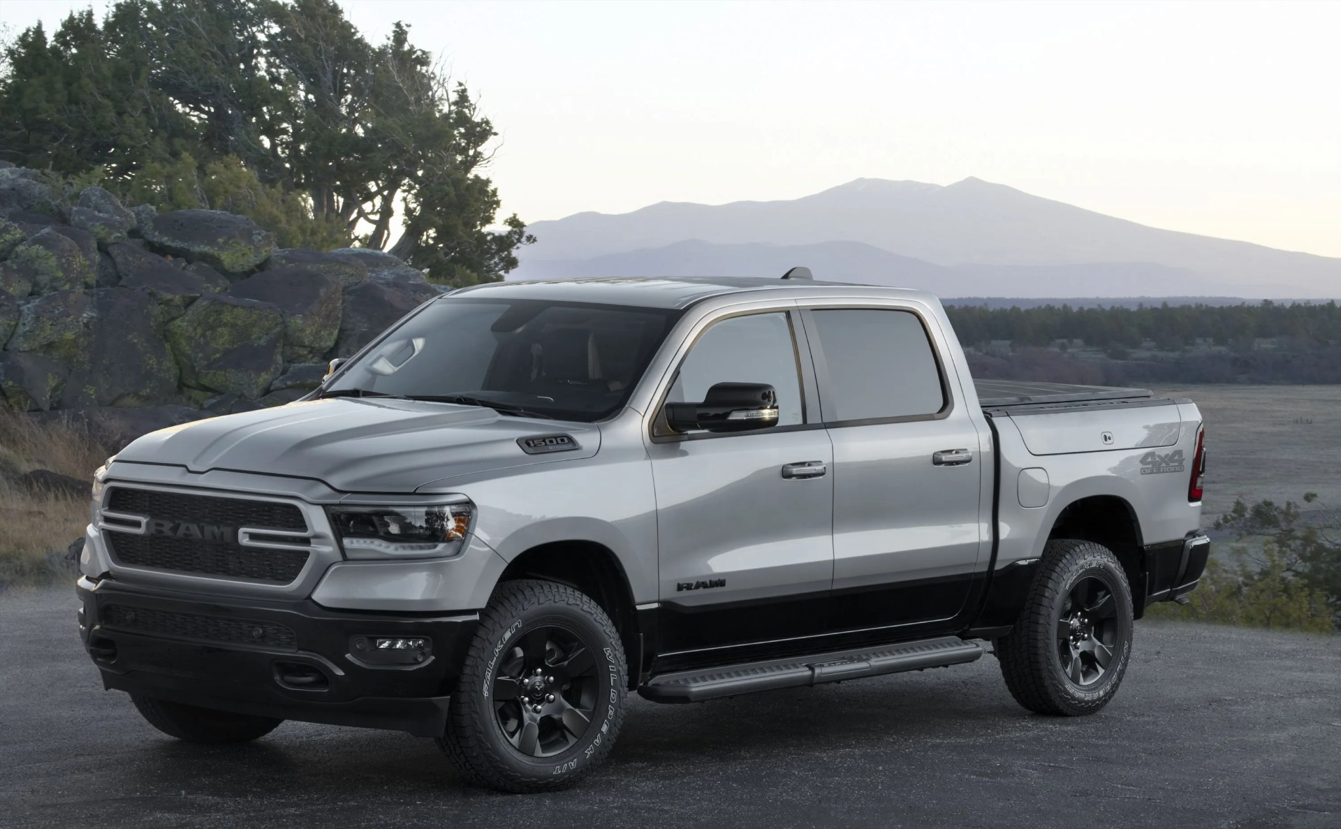 2022 ram 1500 backcountry front 34