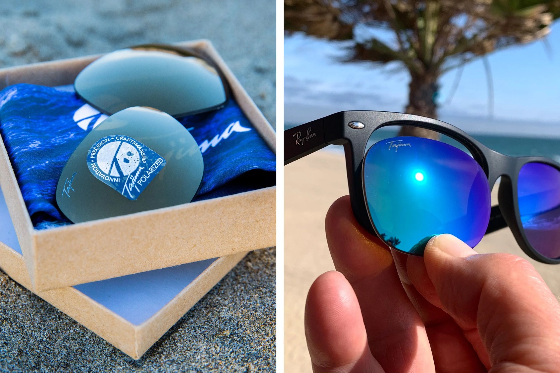 tajima direct polarized lenses