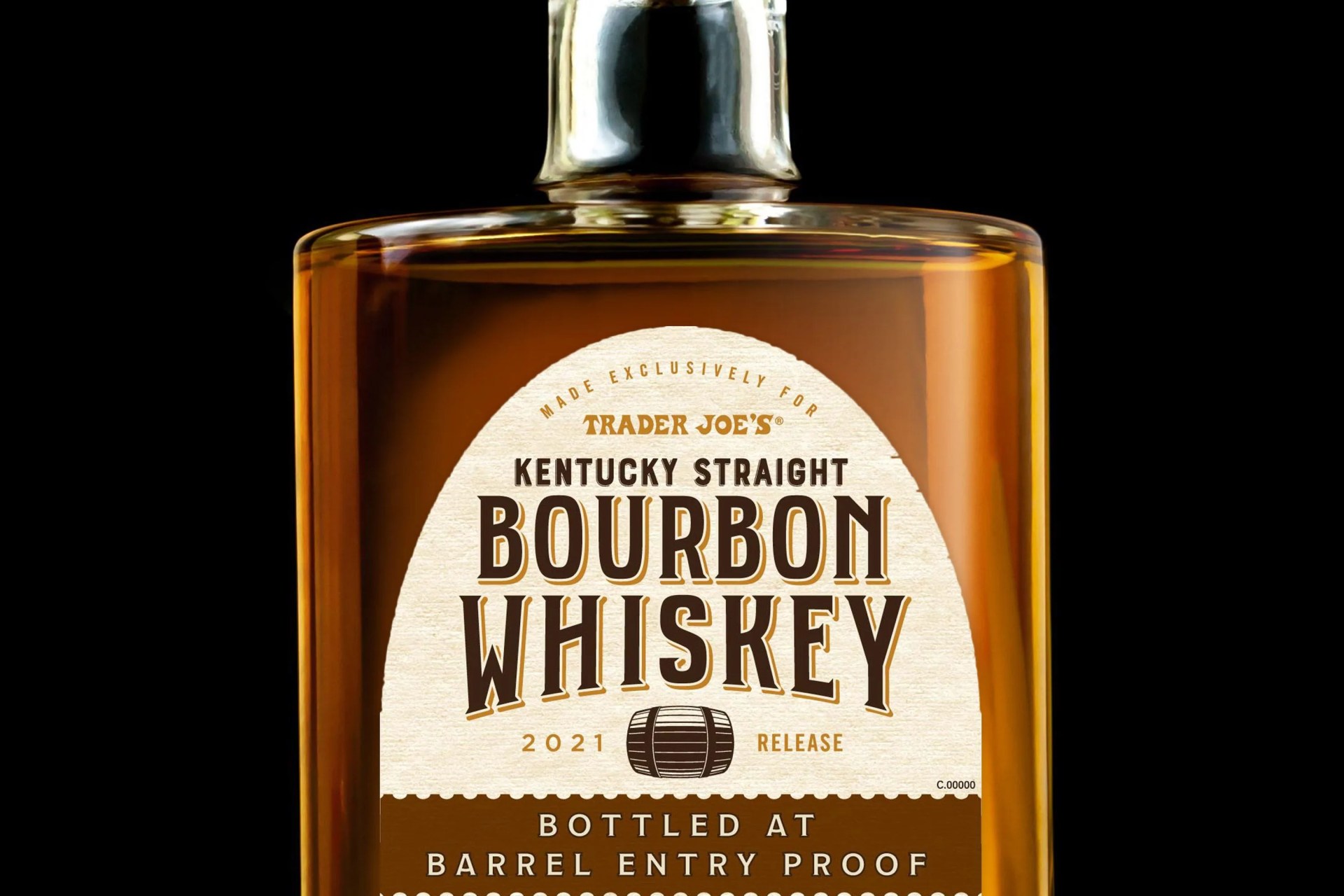 trader joes buffalo trace bourbon whiskey barrel entry proof
