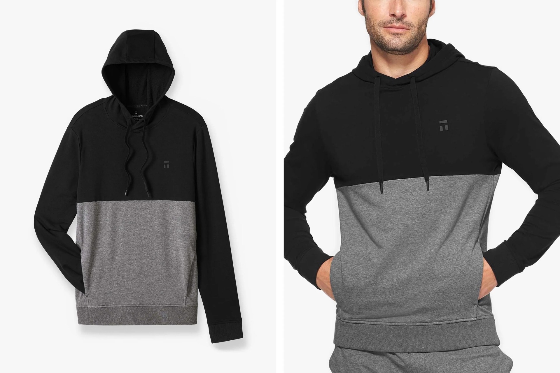 tommy john luxe french terry hoodie
