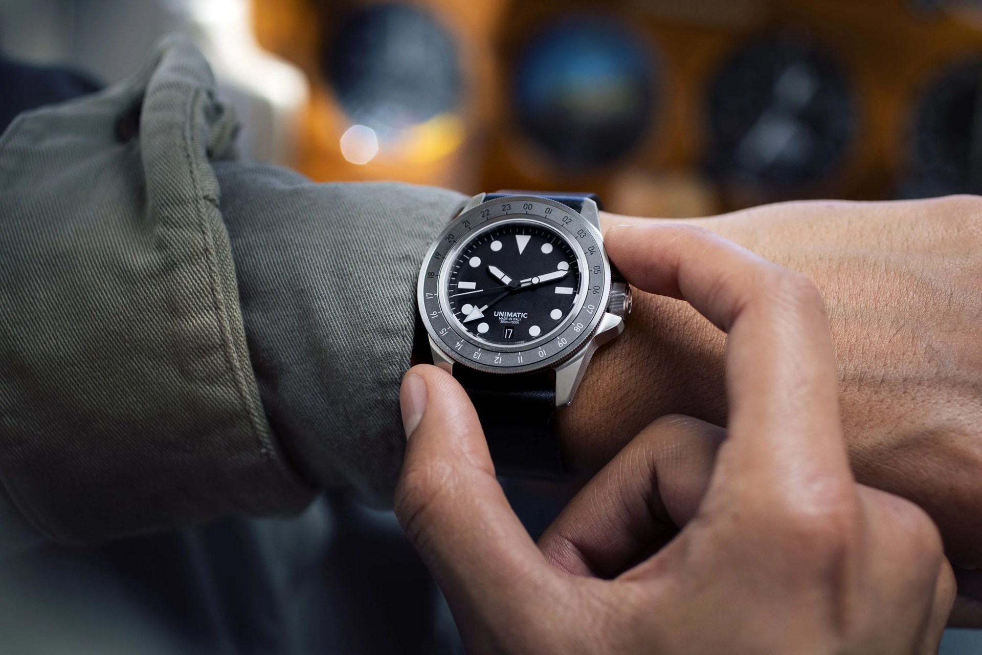 hodinkee x unimatic h series gmt