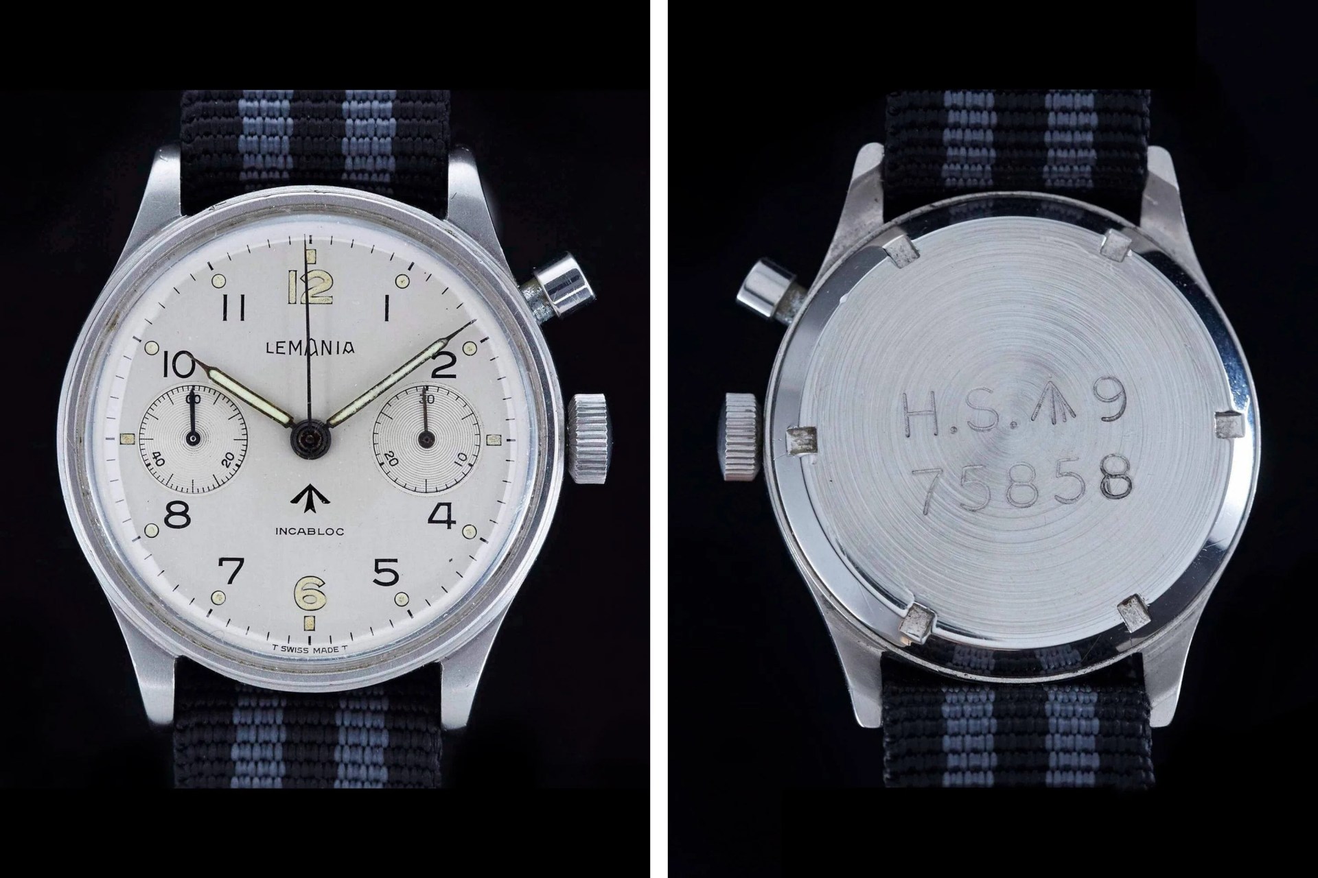 lemania monopusher chronograph