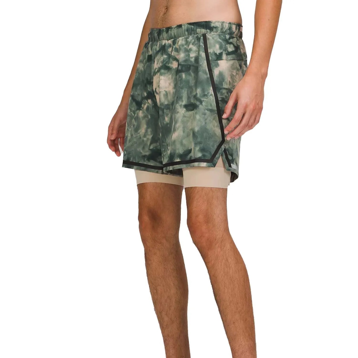 surge short 6" liner bold lines lululemon
