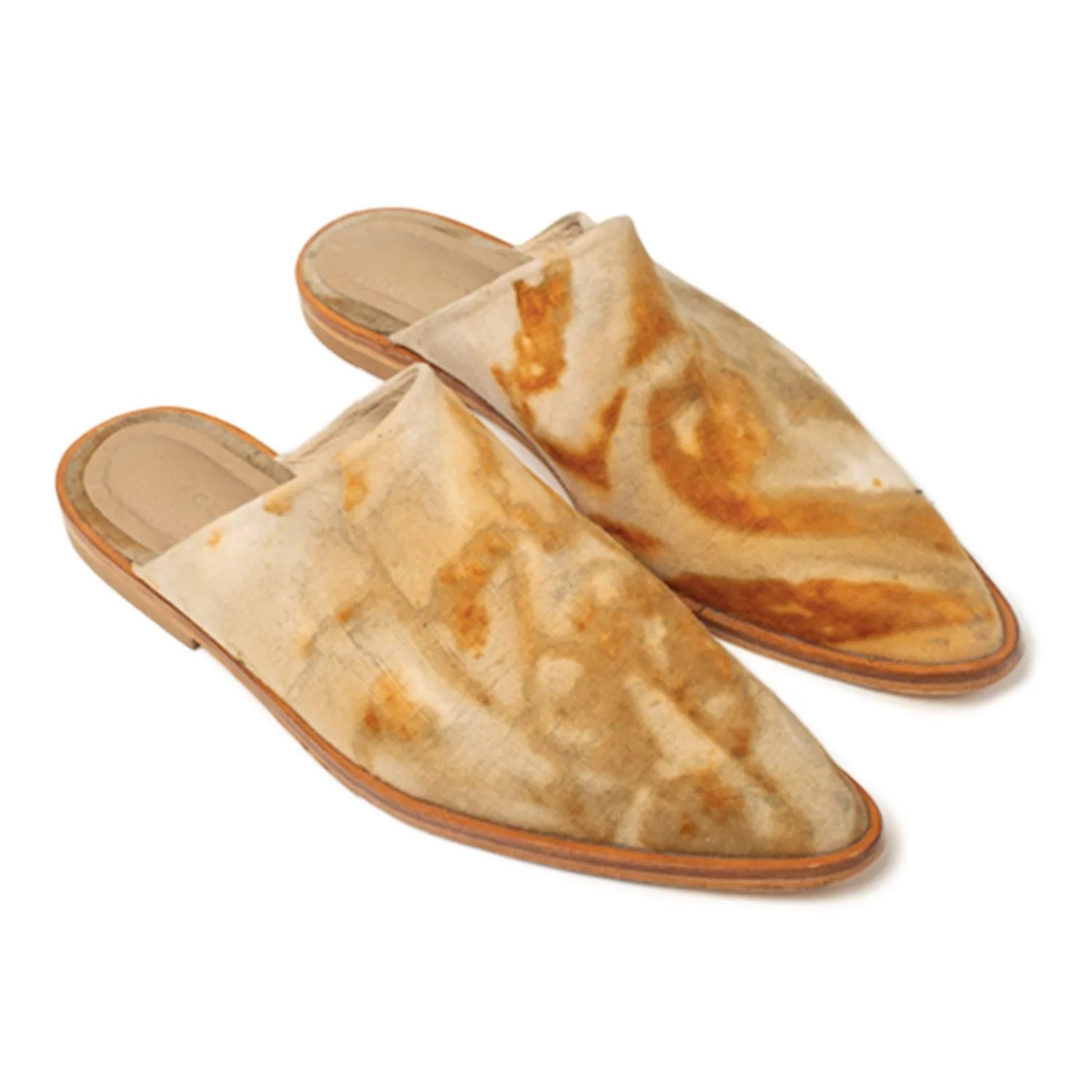 Linen Charro Mules