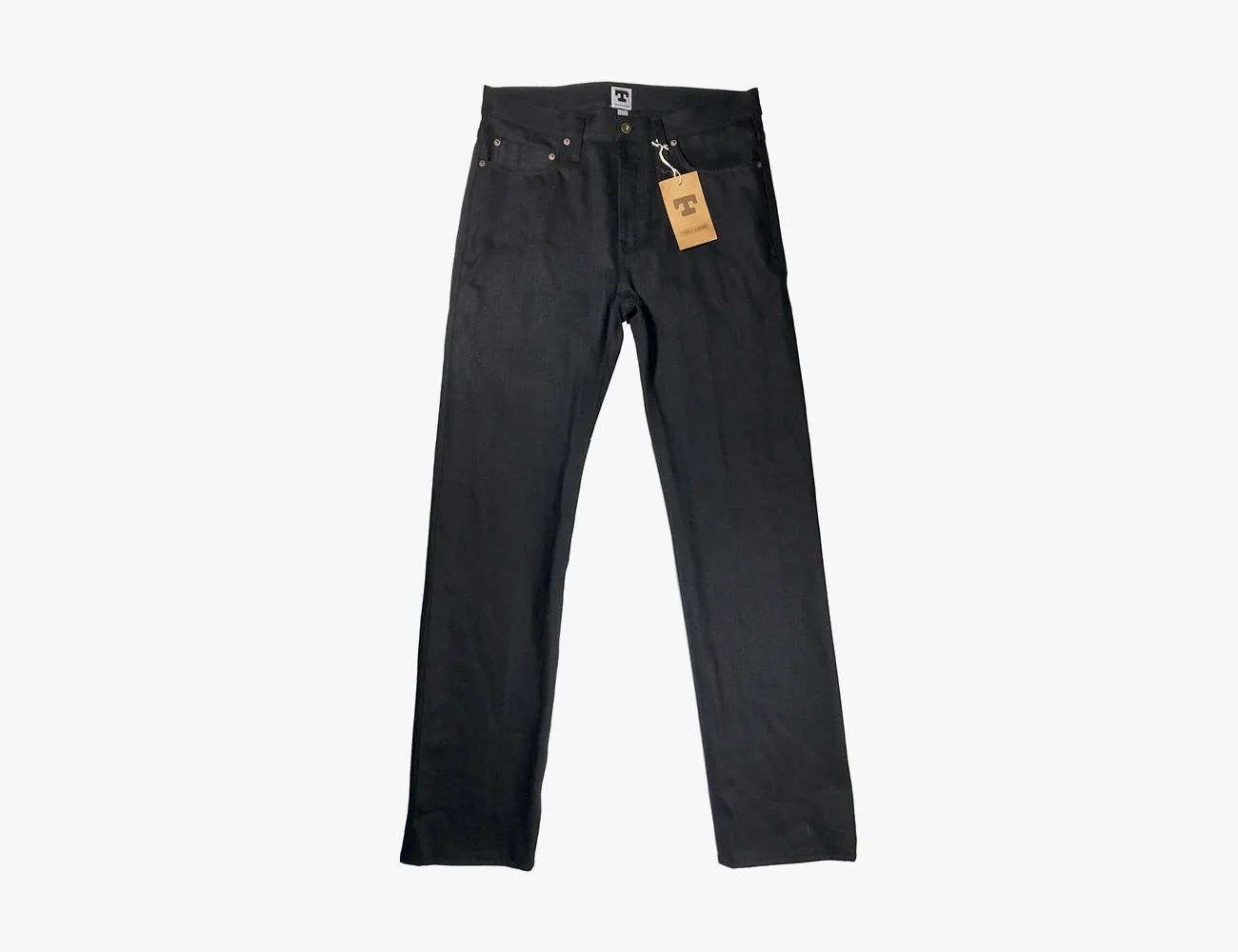 The Blubaugh Slim Straight Black Selvedge Jeans