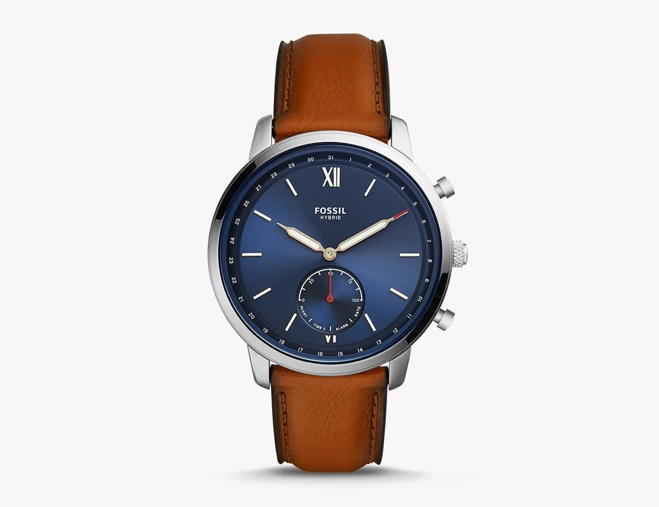 Hybrid Smartwatch Neutra Luggage Leather