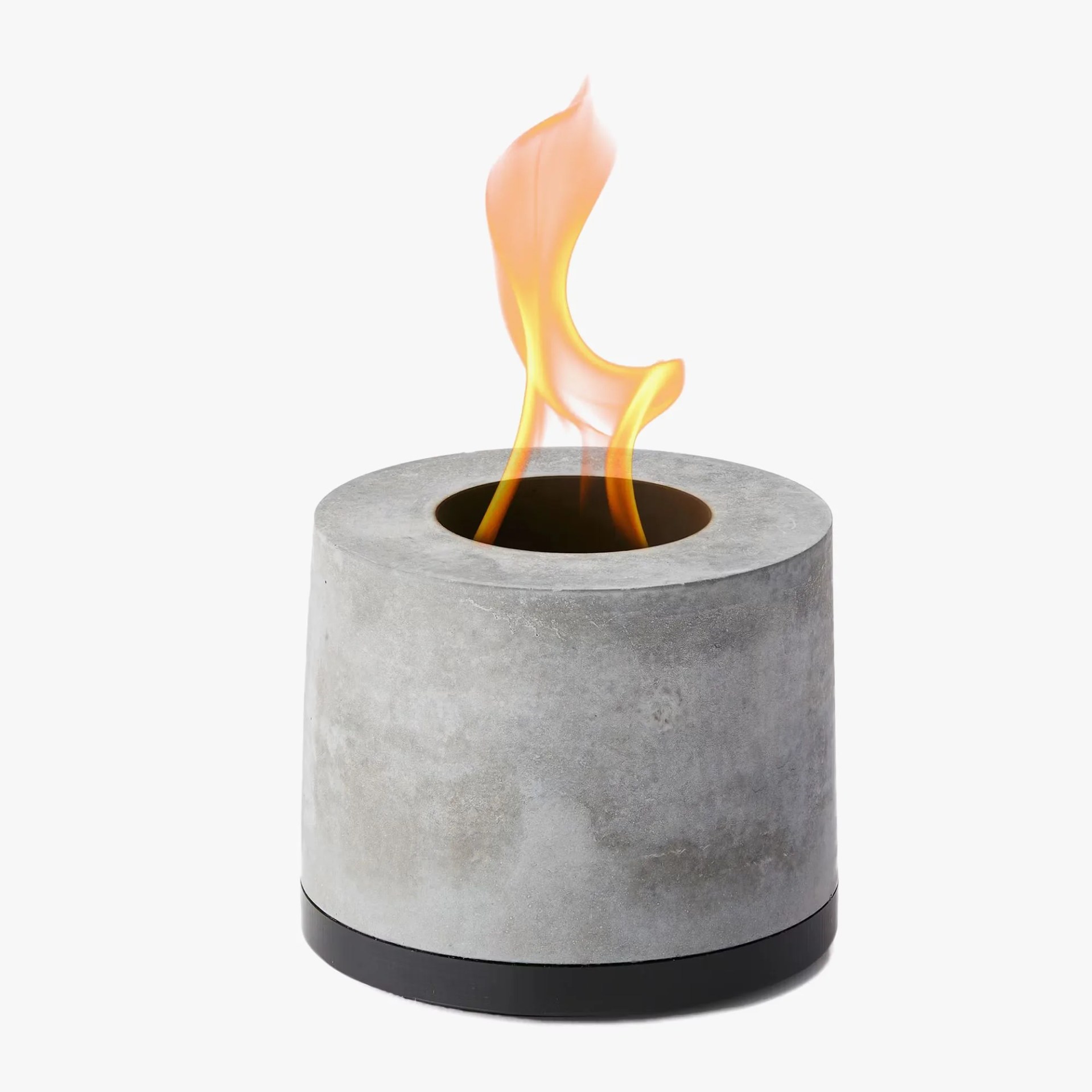 Flikr Personal Concrete Fireplace