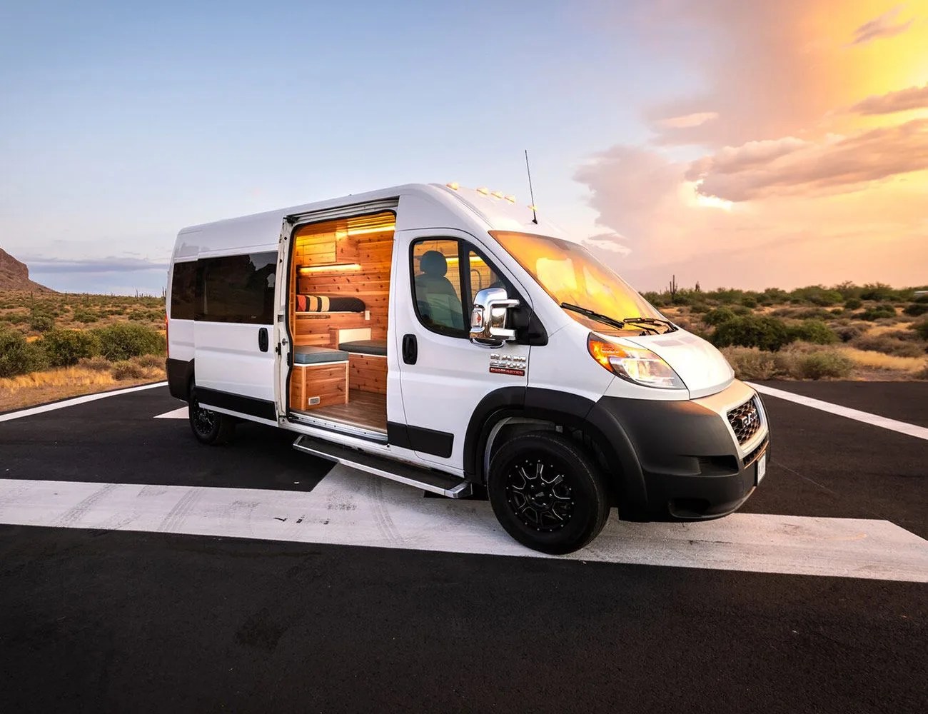 boho camper vans