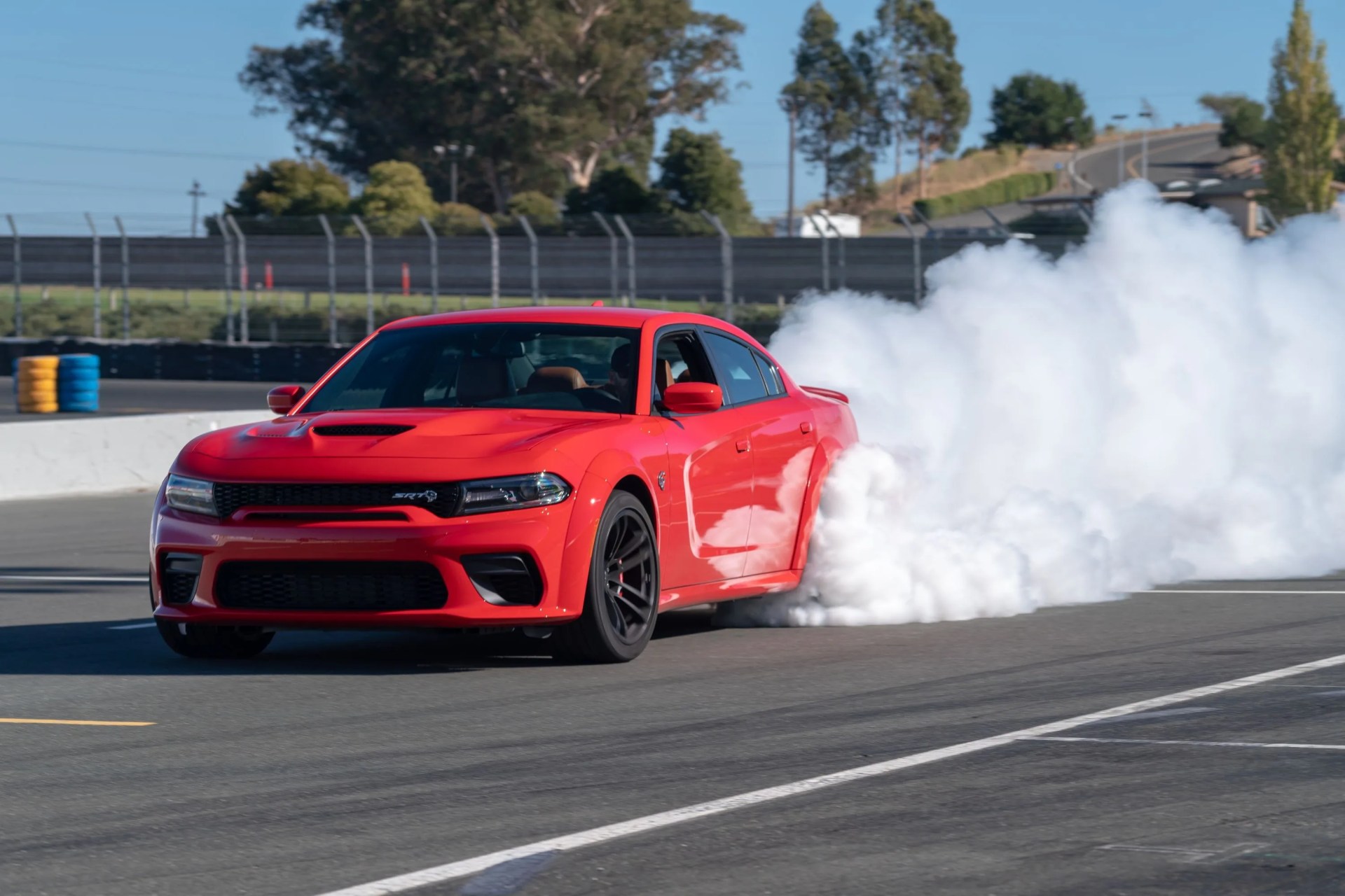 designed and engineered to push the boundaries of what a four door family sedan can be, the new 2020 dodge charger srt hellcat widebody is the most powerful and fastest mass produced sedan in the world
