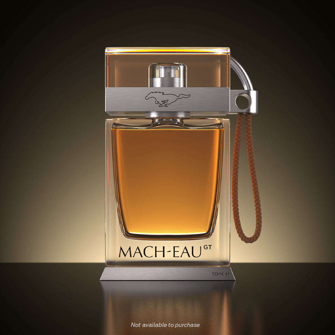 developed with leading fragrance experts, mach eau evokes traditional automotive scents