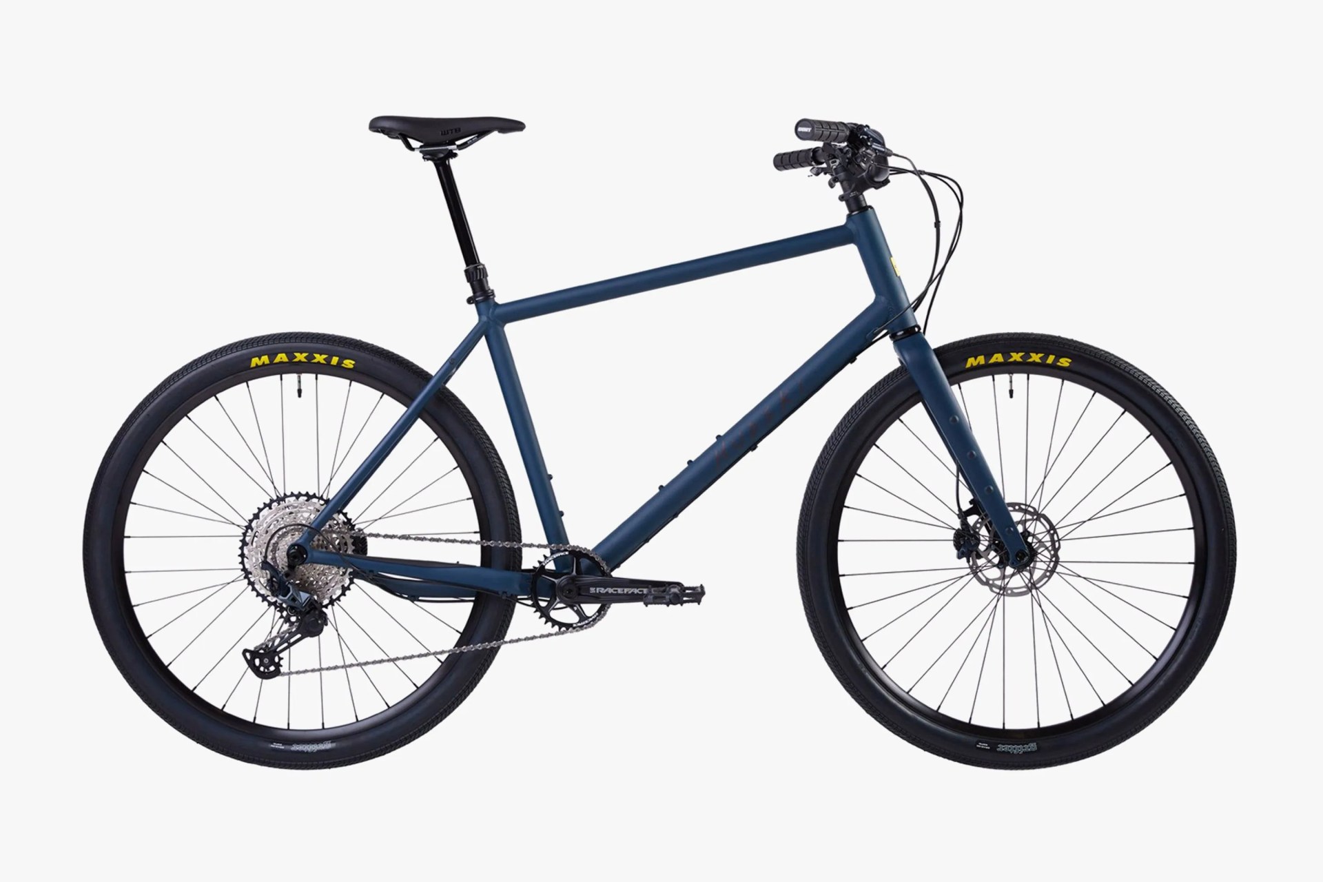 hudski adventure speed city hybrid bike