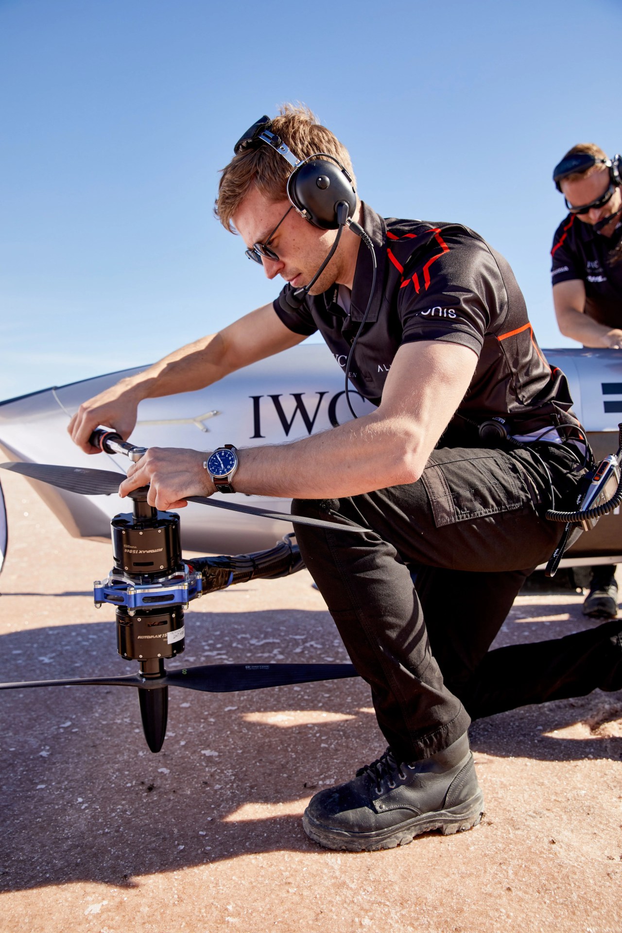 airspeeder crew and the alauda built electric flying car