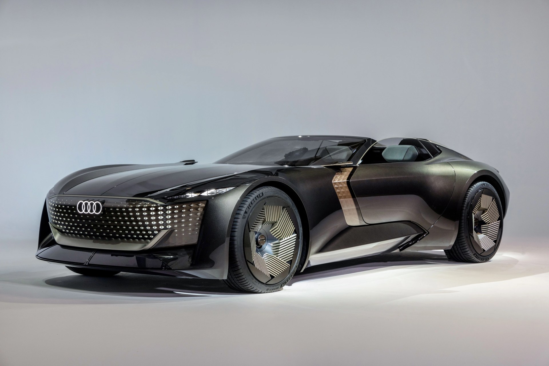 audi skysphere electric concept car