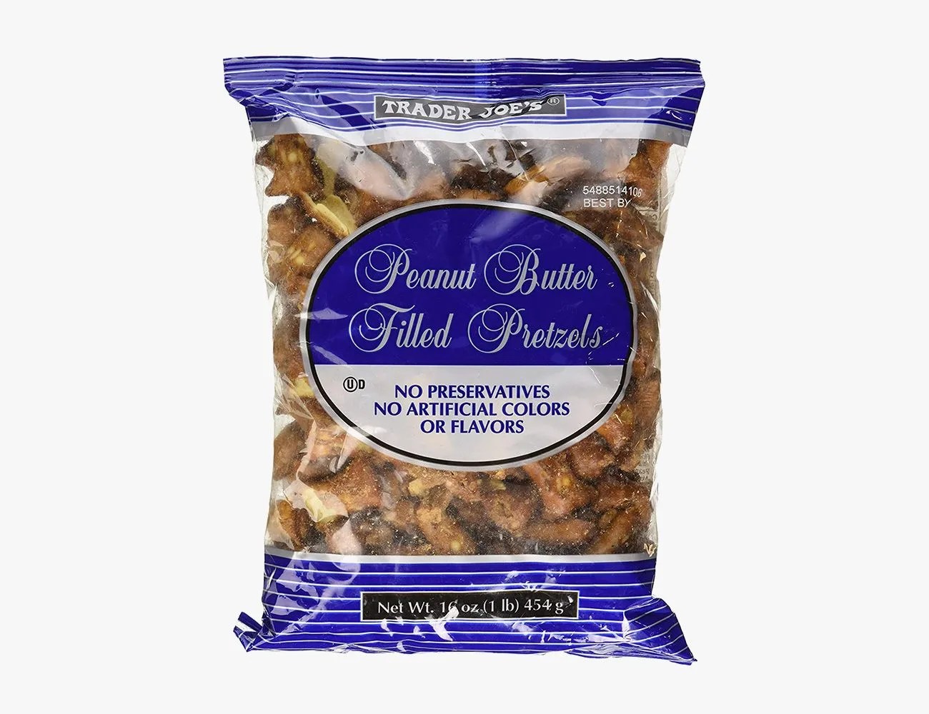 peanut butter filled pretzels salted