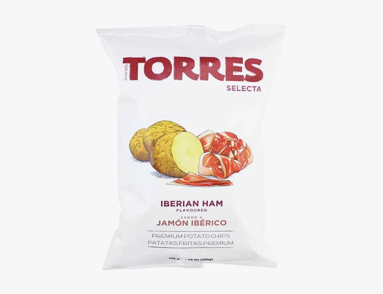 torres jamón ibérico potato chips