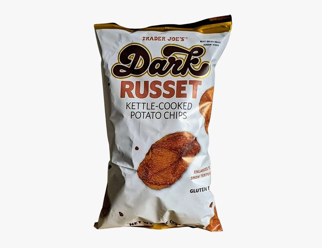dark russet kettle cooked potato chips