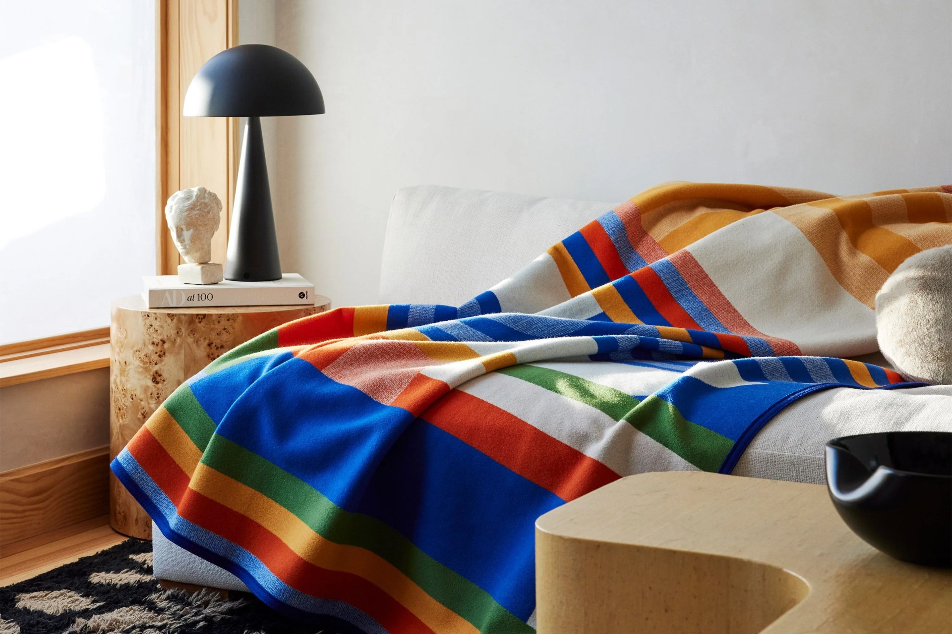 brooklinen x pendleton paths blanket