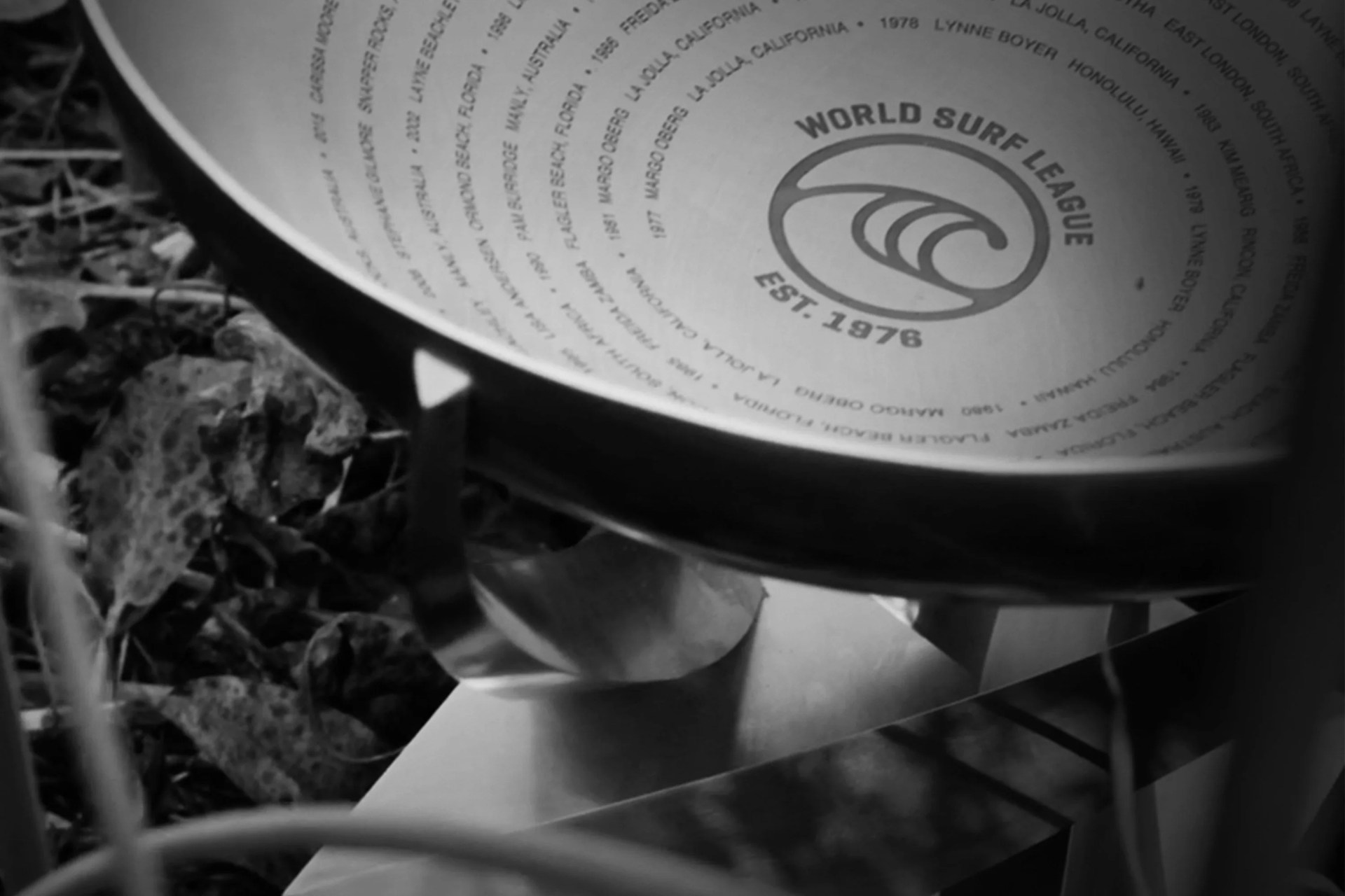world surf league trophy