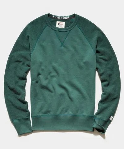 Reverse French Terry Sweatshirt in Hunt Club