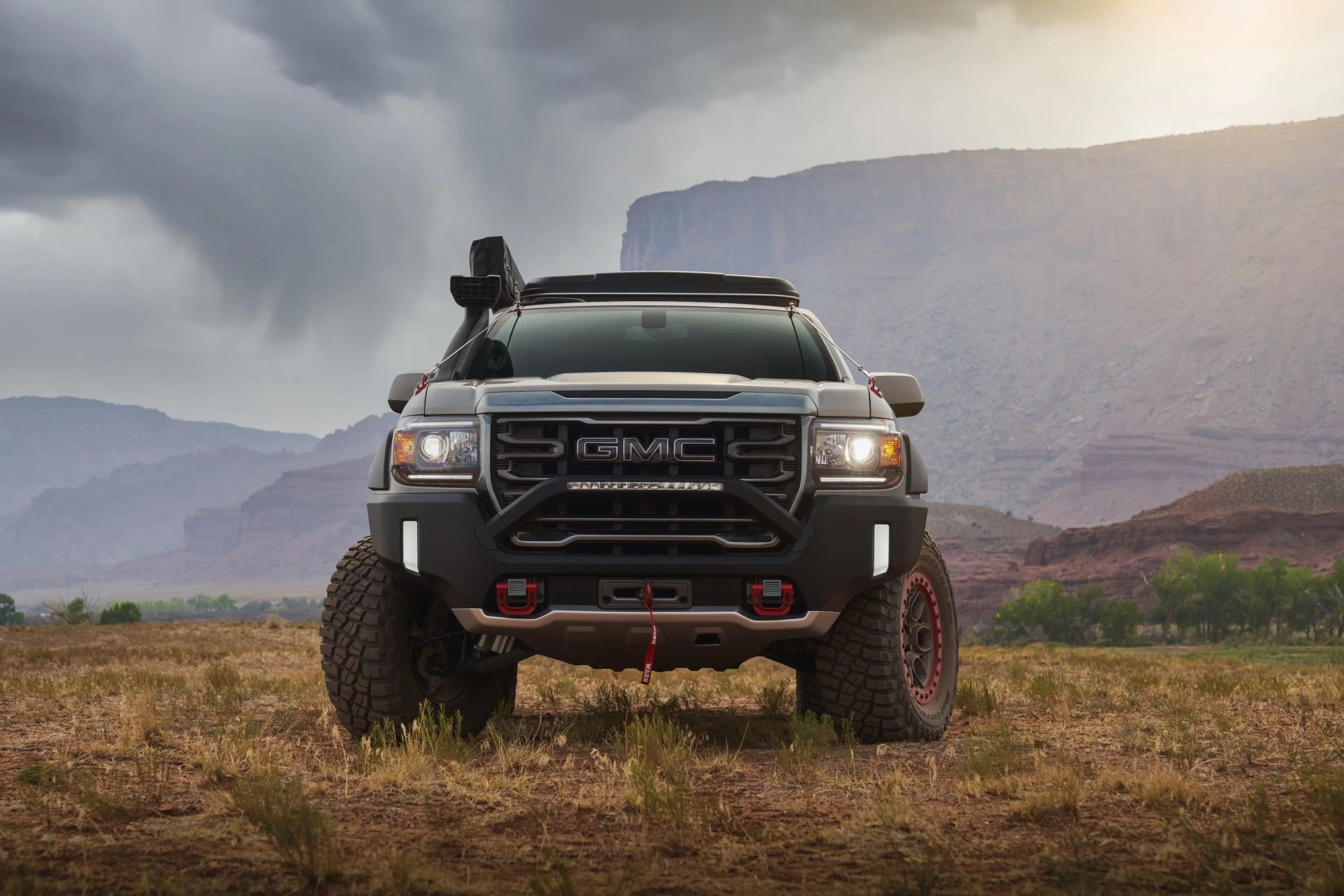 gmc canyon at4 concept truck