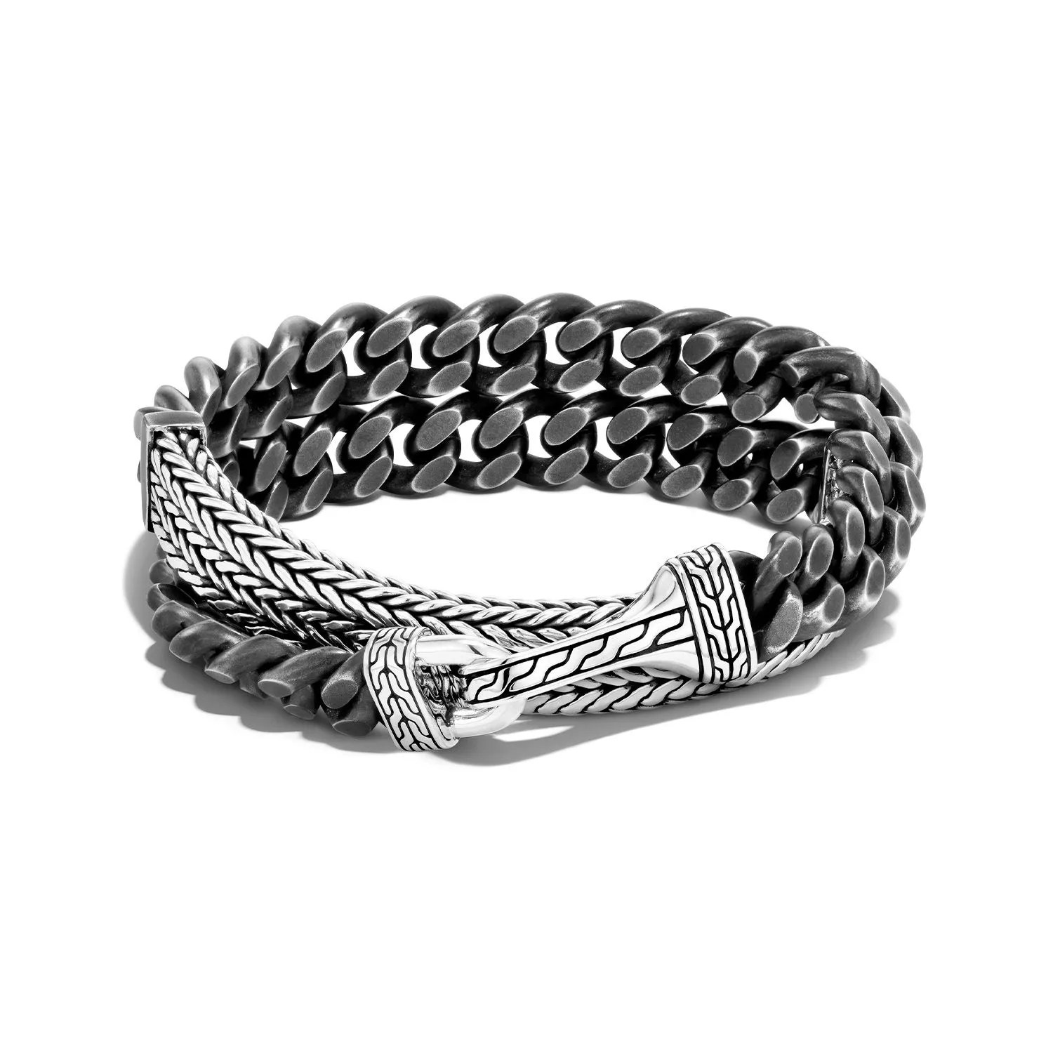 Rata Chain Curb Wrap Bracelet
