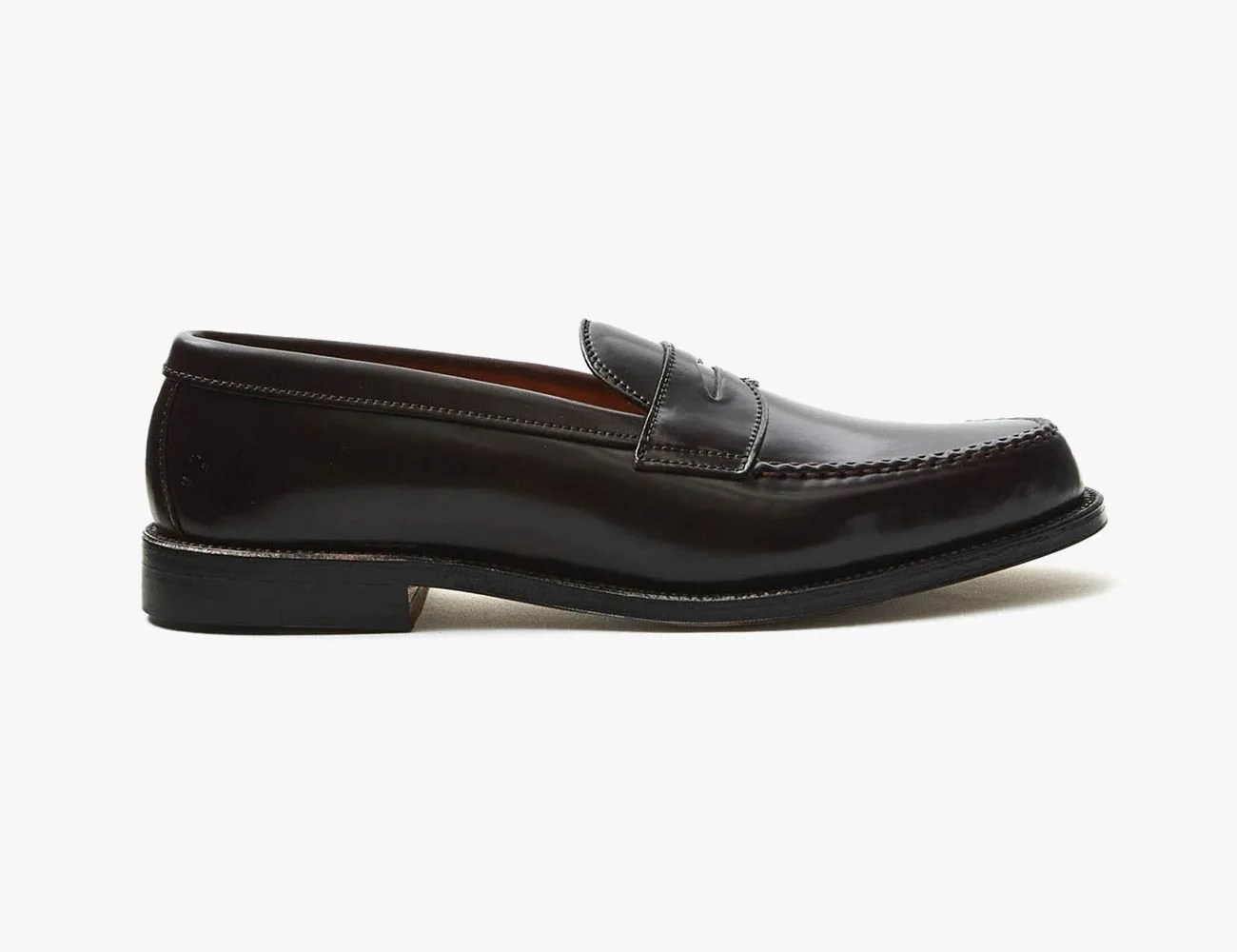 alden for j crew shell cordovan longwing bluchers