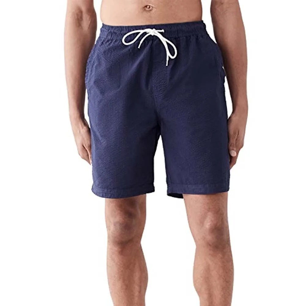 saturday shorts in cotton seersucker
