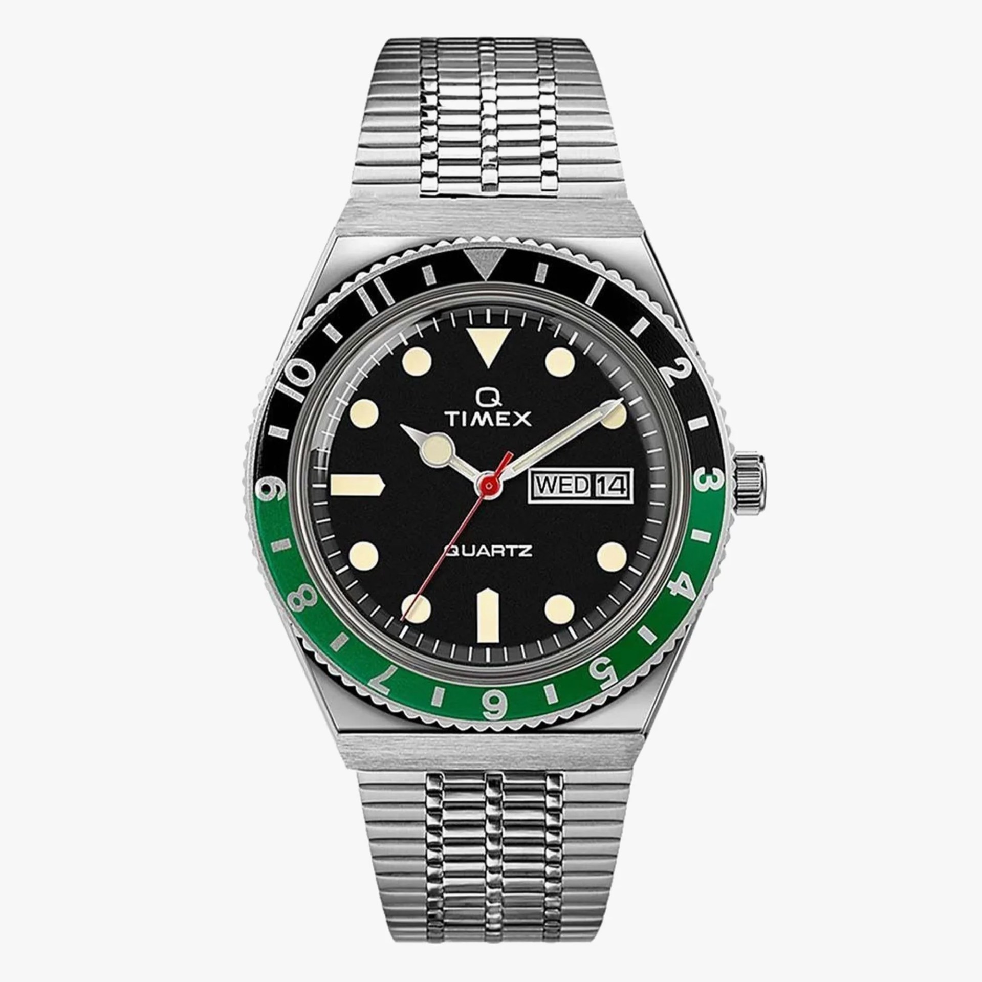 Q Timex Reissue 38mm Stainless Steel Bracelet Watch