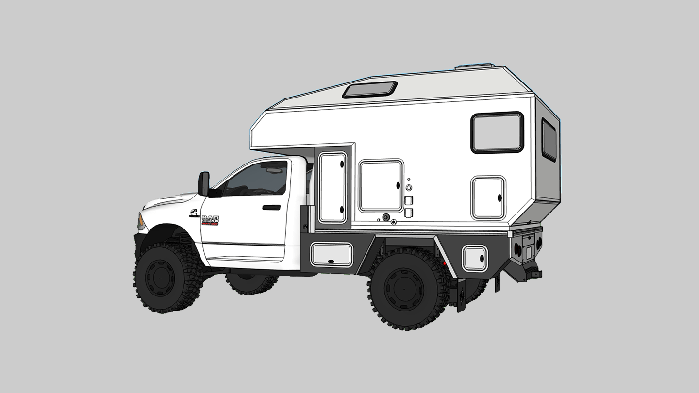 truck camper off road aterra xl