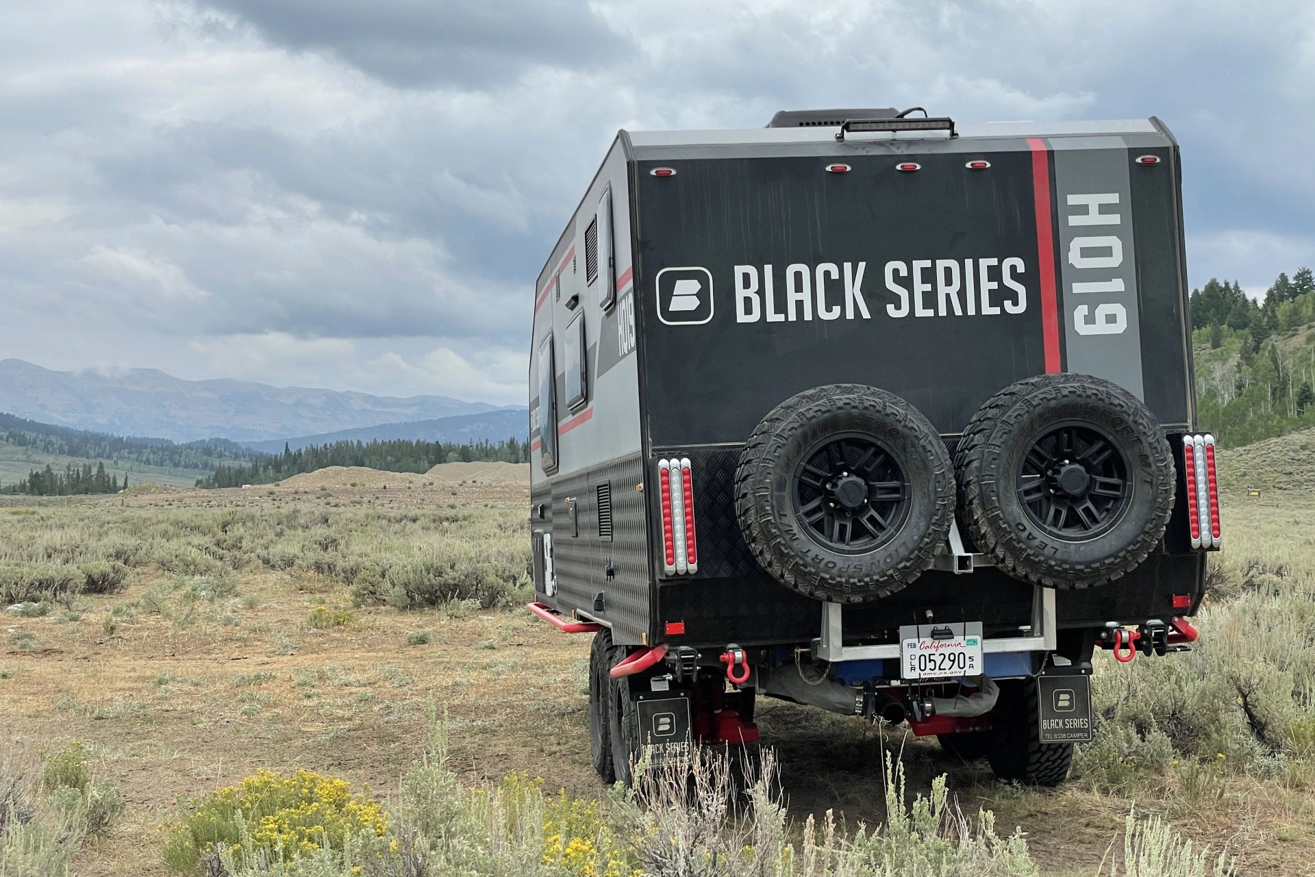 black series hq19 off road camping trailer