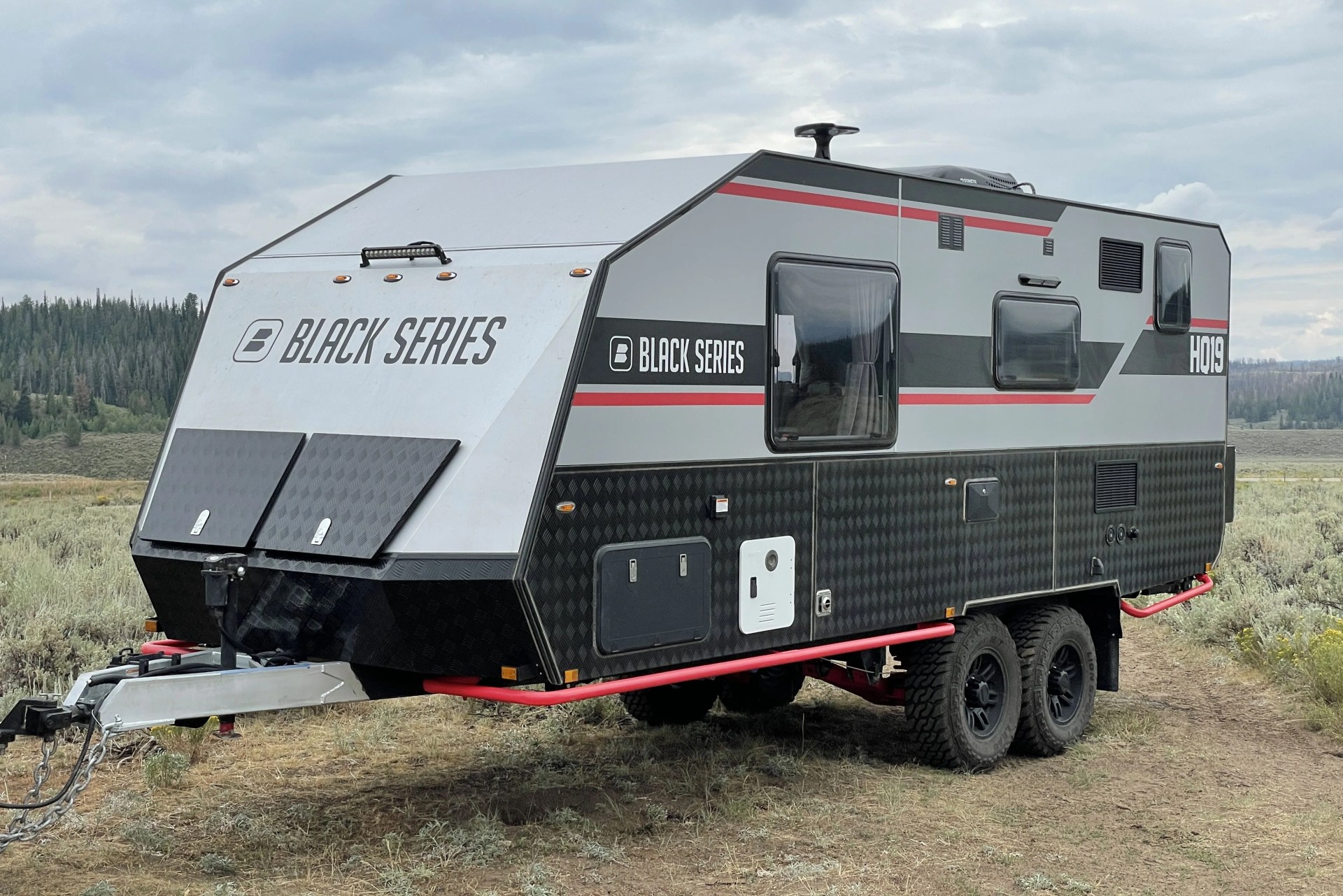 black series hq19 off road camping trailer