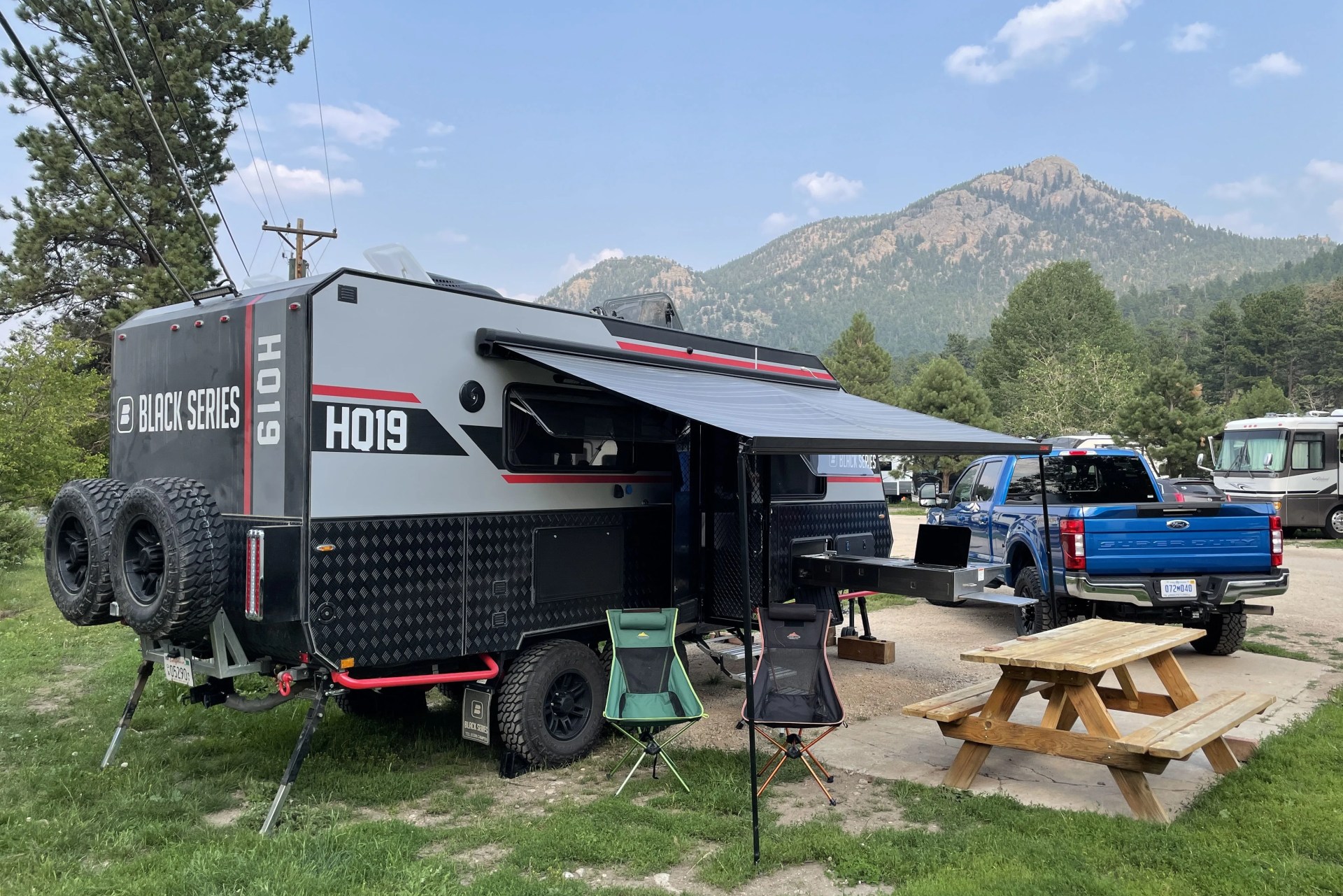 black series hq19 off road camping trailer