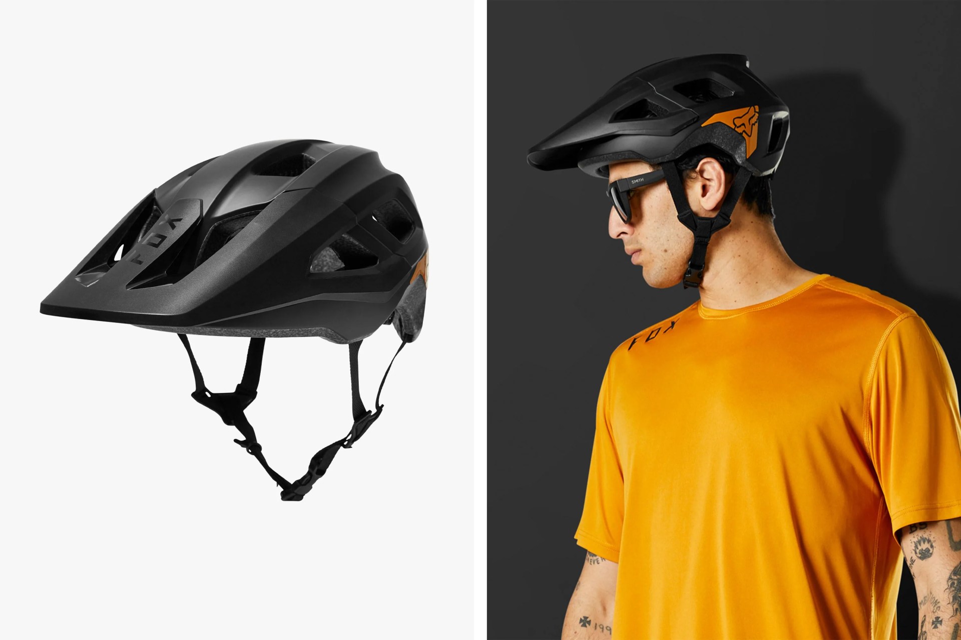 fox racing black helmet