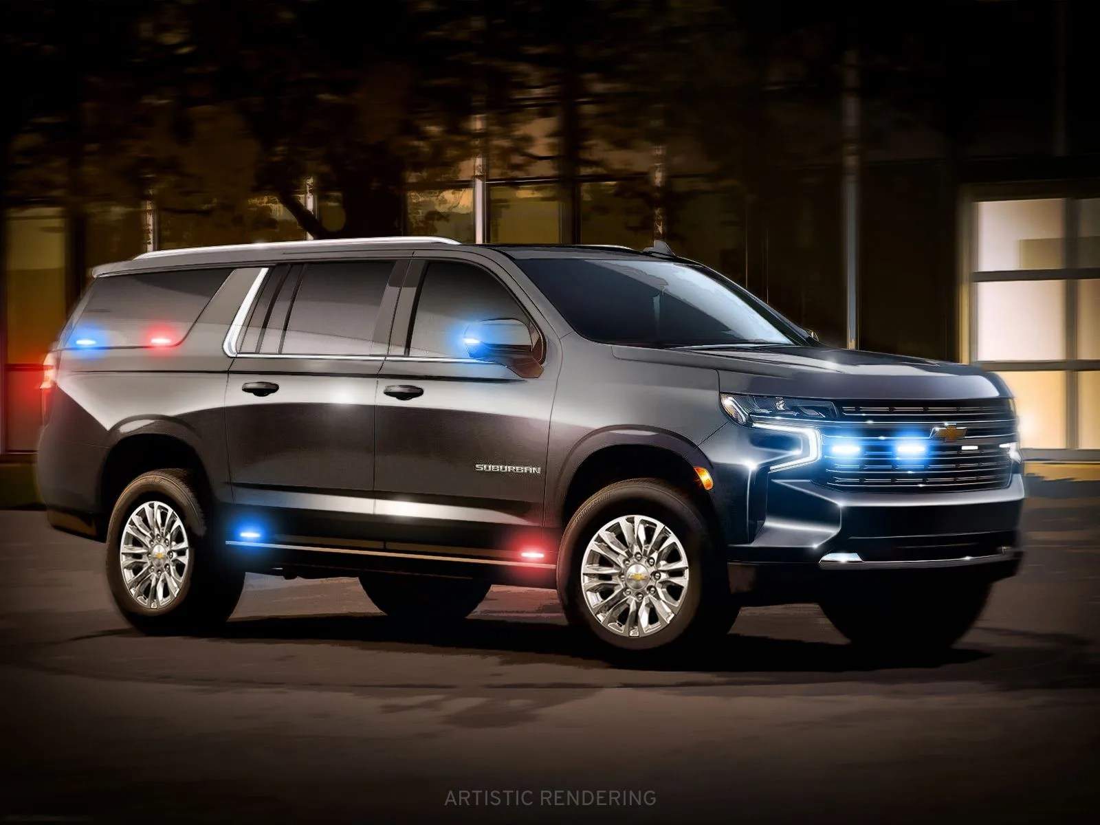 the us department of state has awarded gm defense llc, a subsidiary of general motors, a contract to develop and validate next generation large support utility commercial vehicles suv for future fleet production in support of the department’s diplomatic security service dss as part of the total development contract valued at $364 million, gm defense will create a purpose built heavy duty hd suburban, building 10 vehicles over the next two years