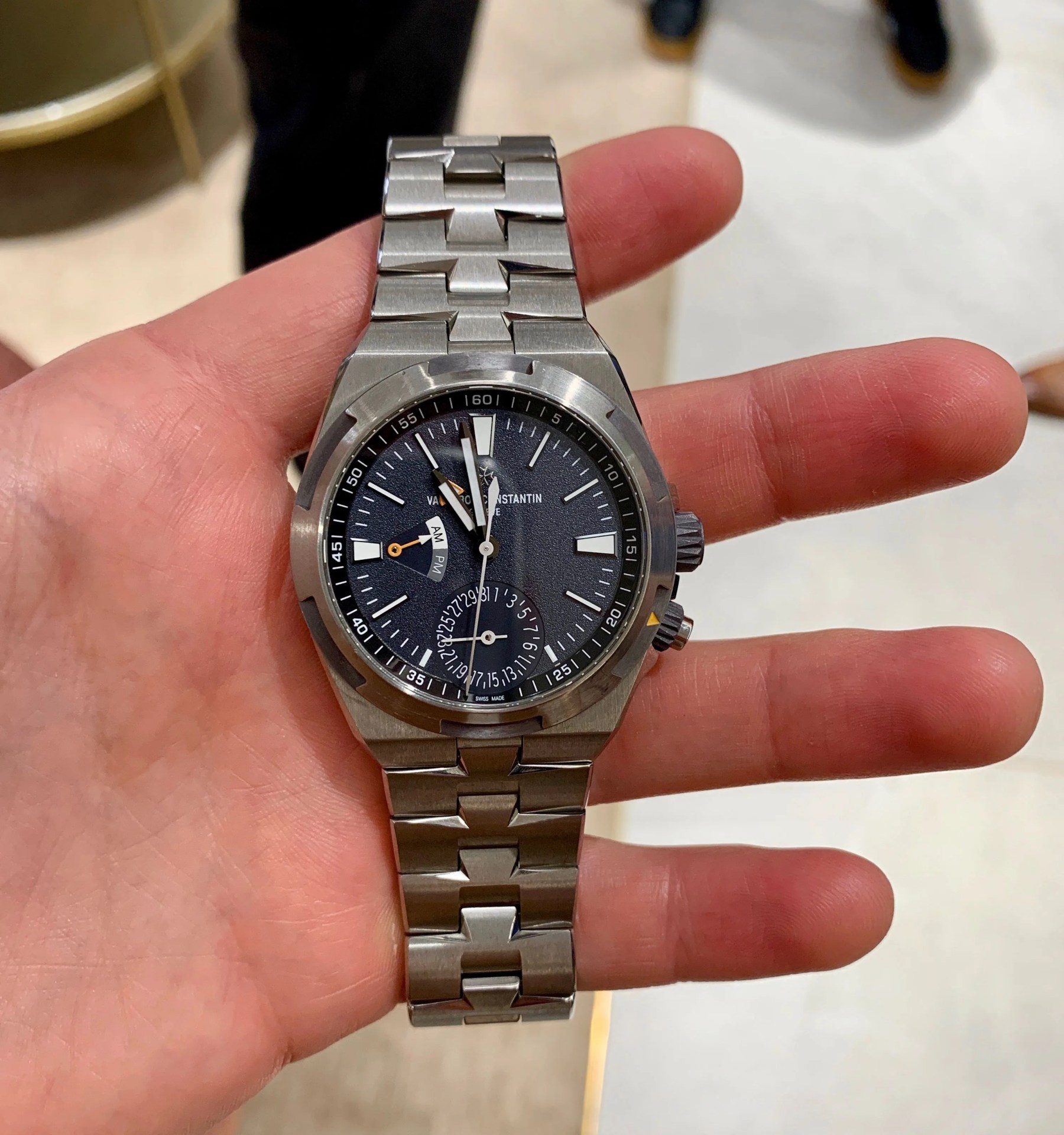overseas dual time prototype cory richards