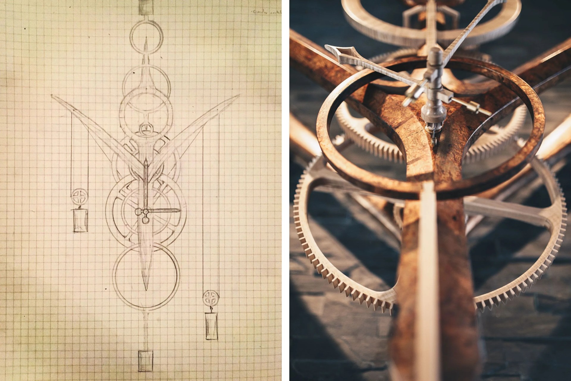 clockwright k1 sketch and detail